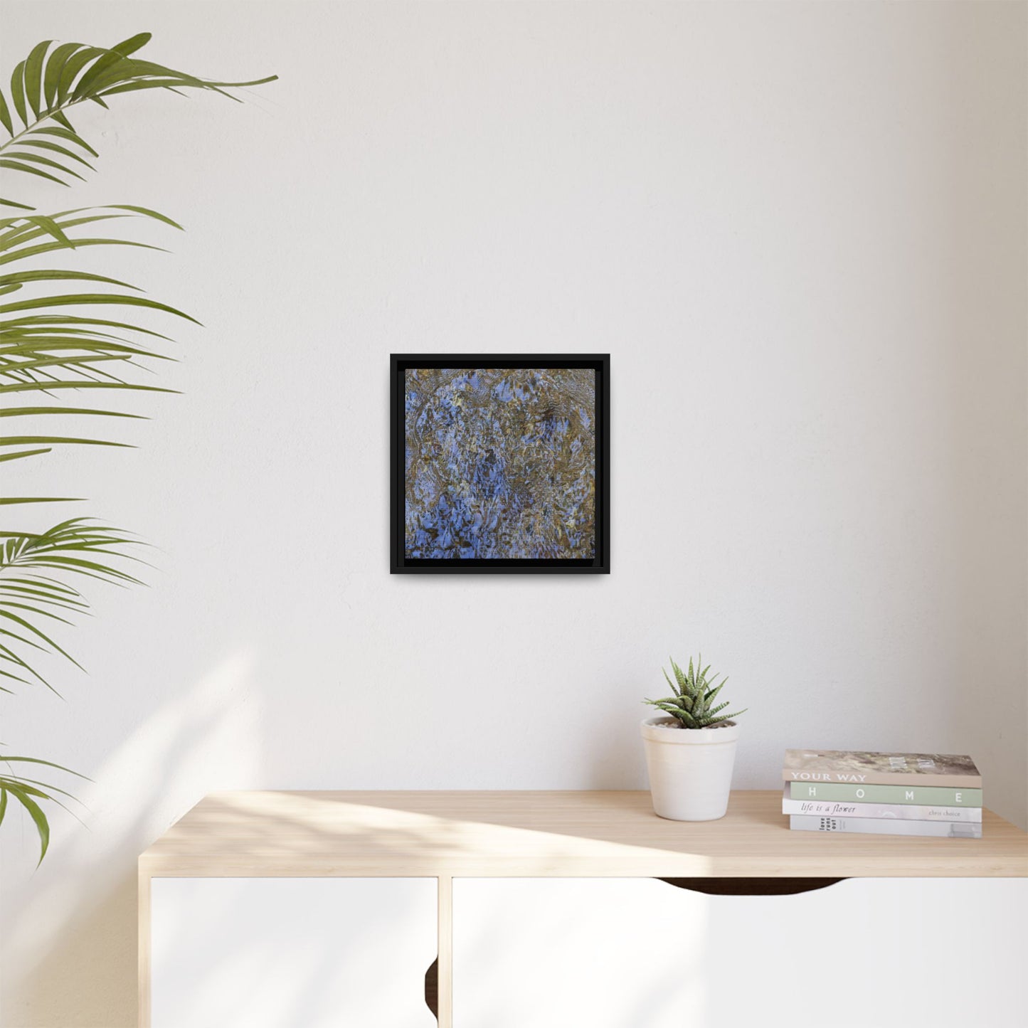 Aquatic Reflections - Unique Stretched Canvas Wall Art