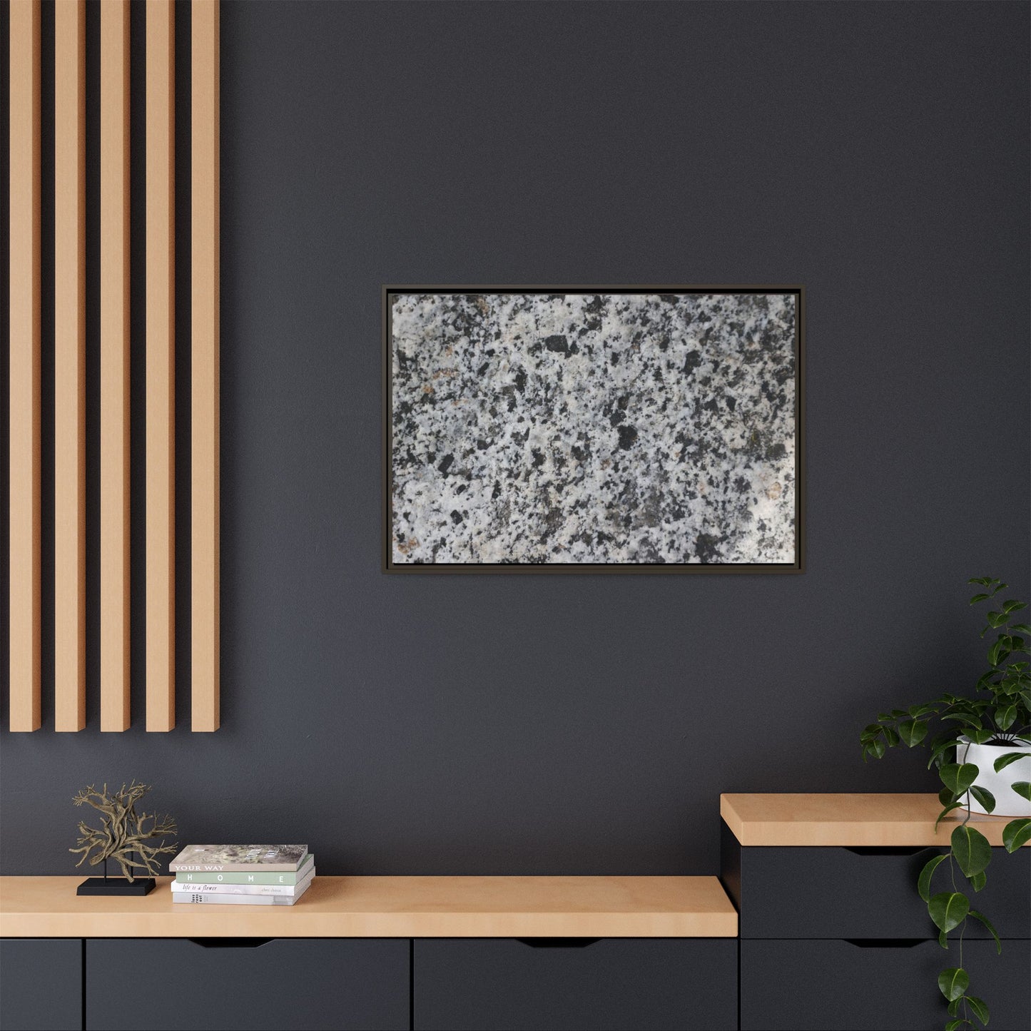 Granite Song - Unique Stretched Canvas Wall Art