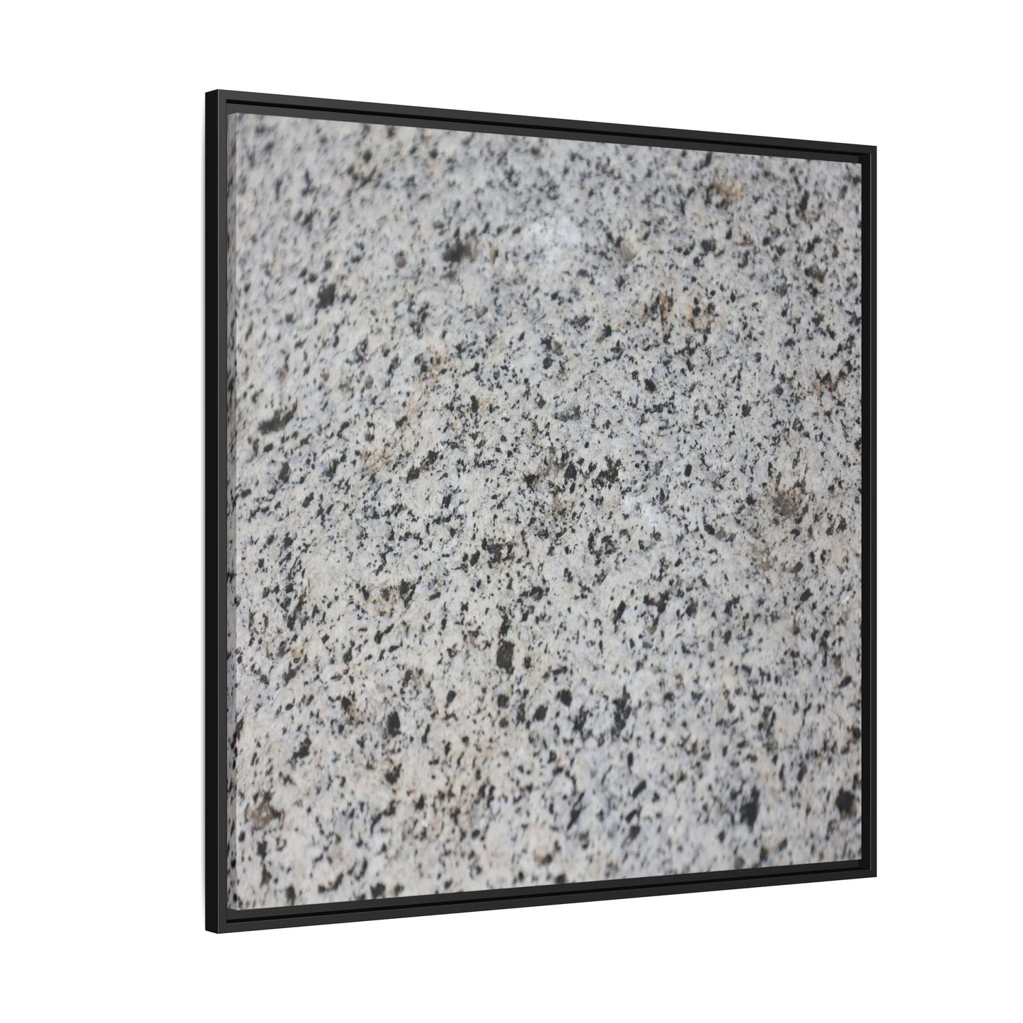 Monochrome Mosaic - Unique Stretched Canvas Wall Art