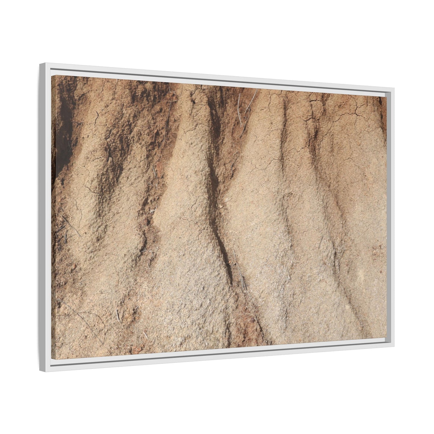 Eroded Canyon Walls - Unique Stretched Canvas Wall Art