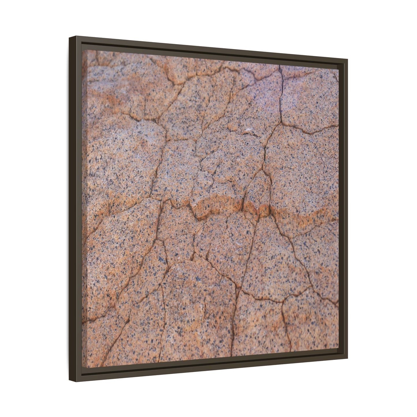 Fragmented Earth - Unique Stretched Canvas Wall Art
