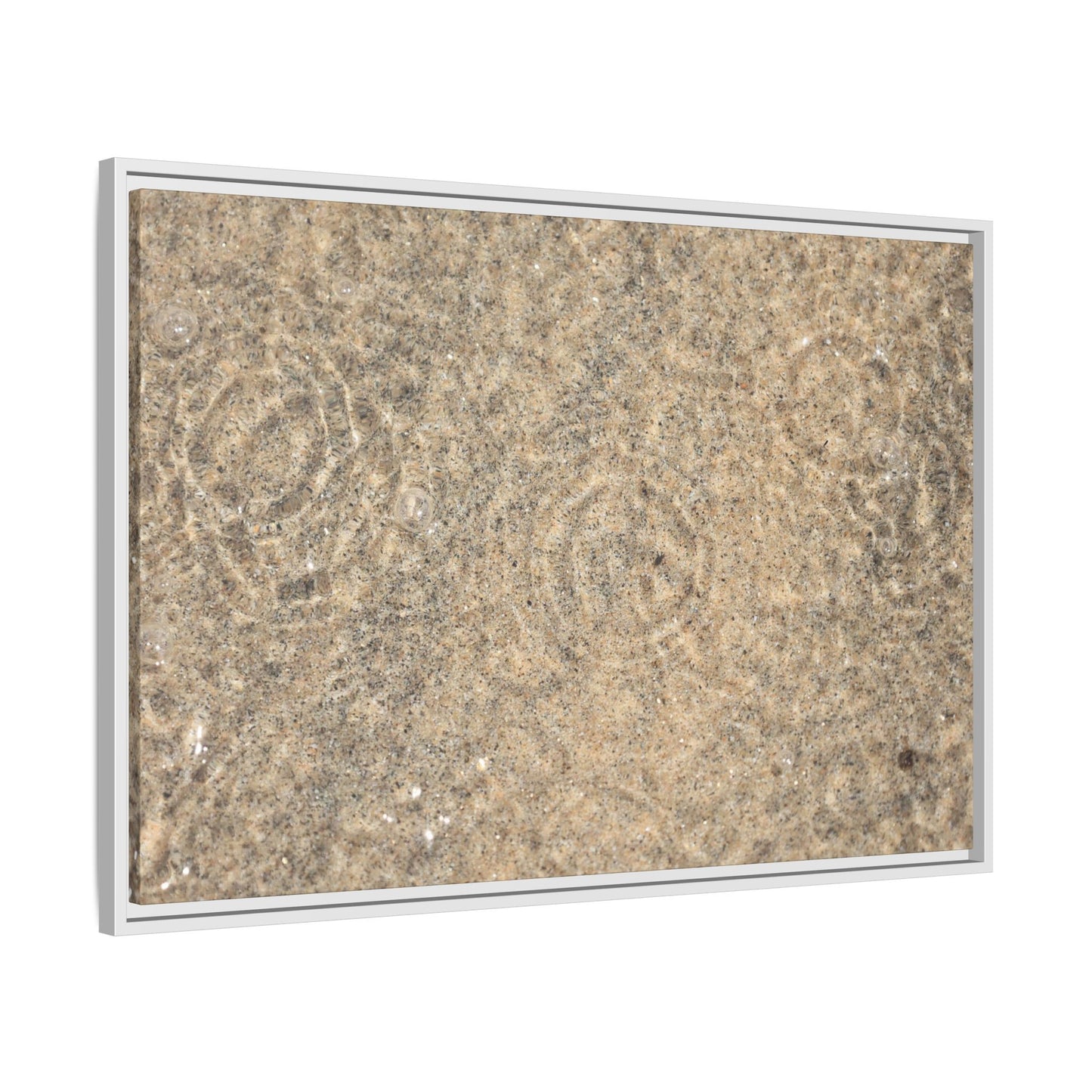Whispers of Sand - Unique Stretched Canvas Wall Art