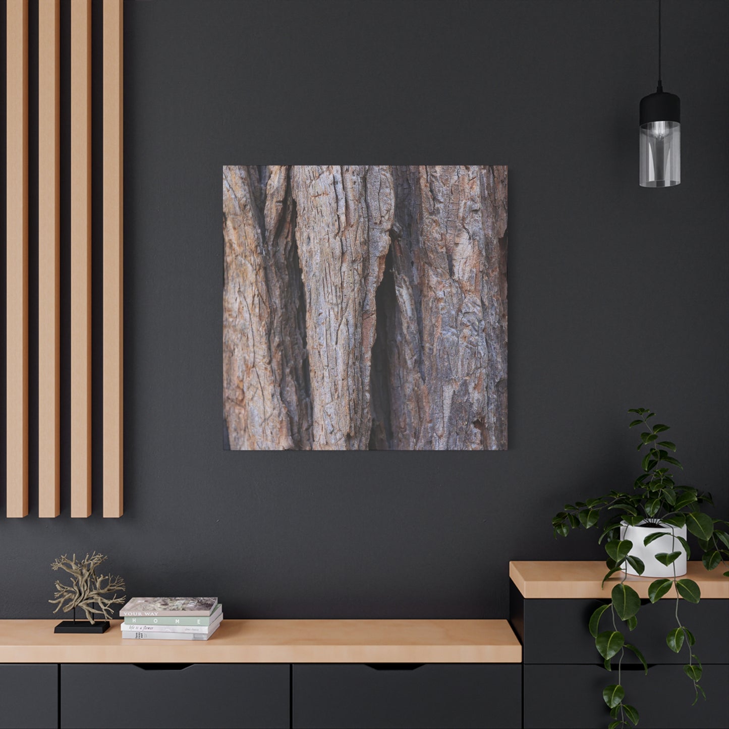 Fractal Skin - Unique Frameless Canvas Wall Art