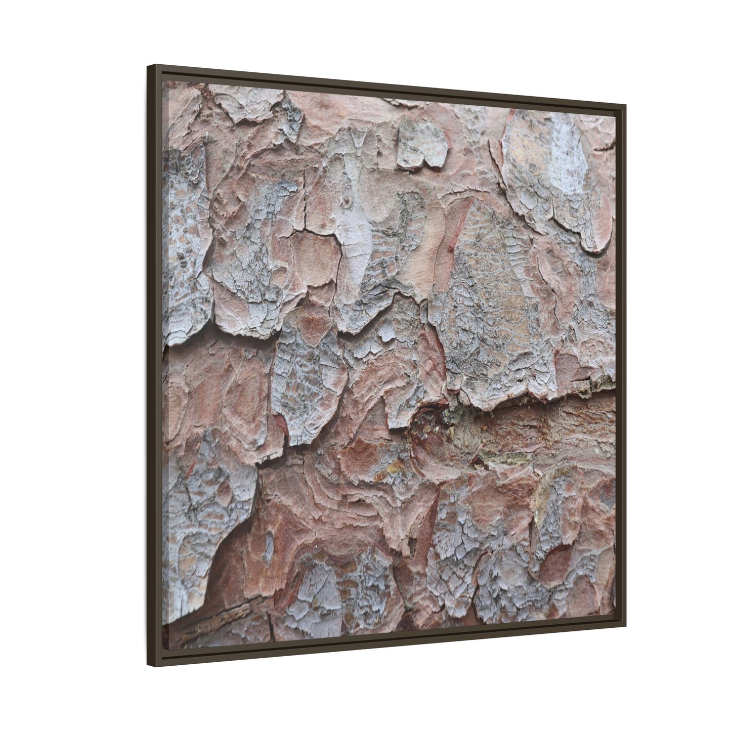 Flaking Serenity - Unique Stretched Canvas Wall Art