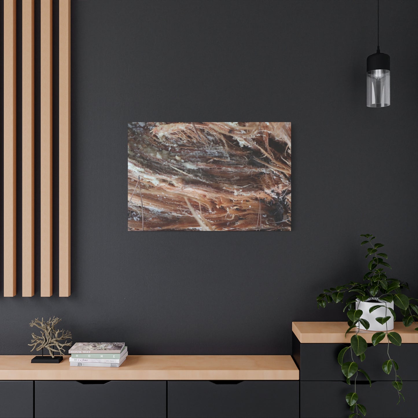 Decaying Whispers - Unique Frameless Canvas Wall Art