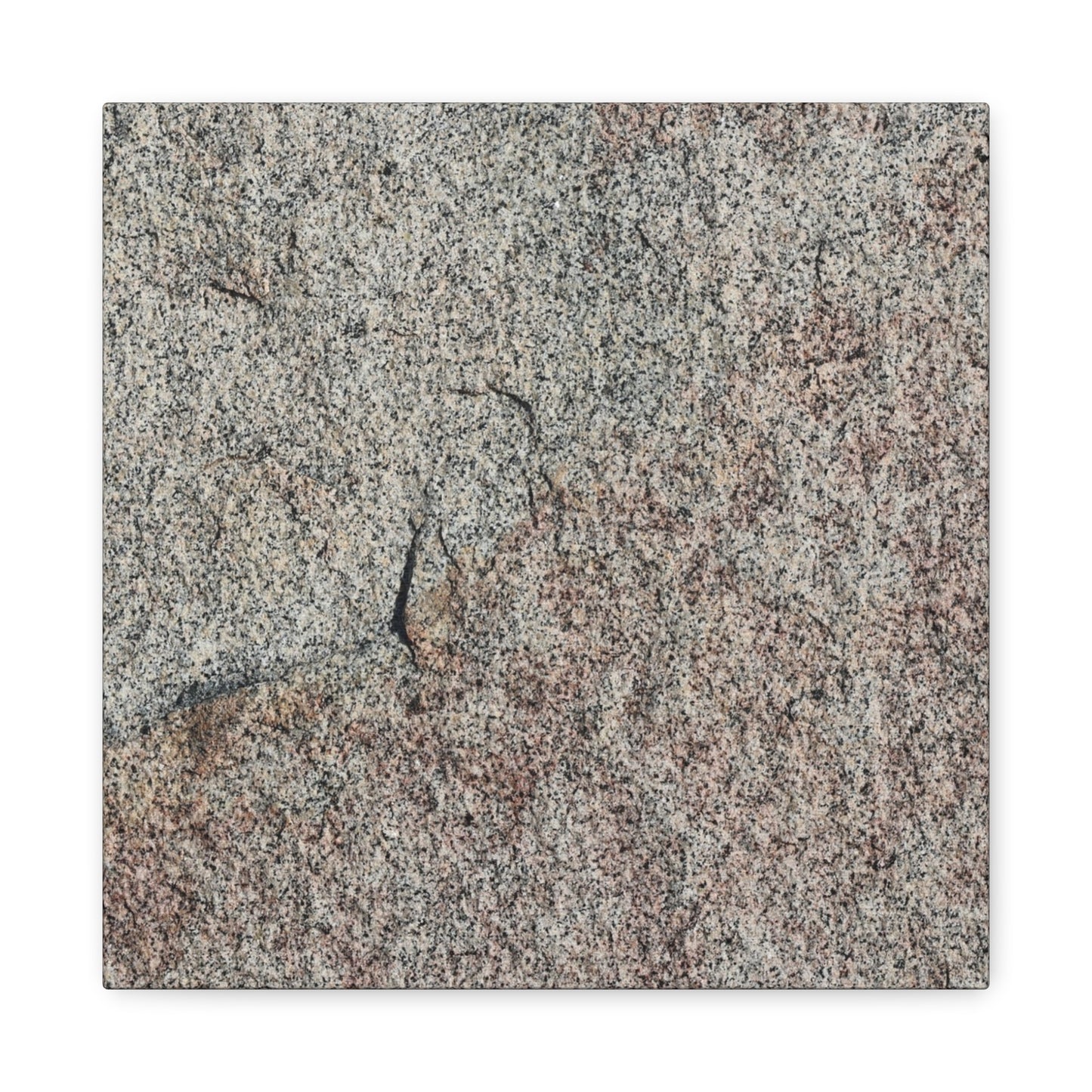 Tectonic Murmur - Unique Frameless Canvas Wall Art