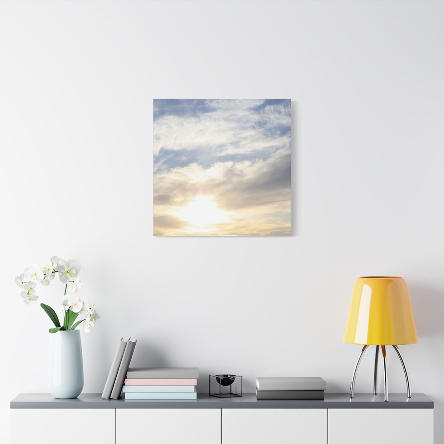 Whispers of Ethereal Light - Unique Frameless Canvas Wall Art