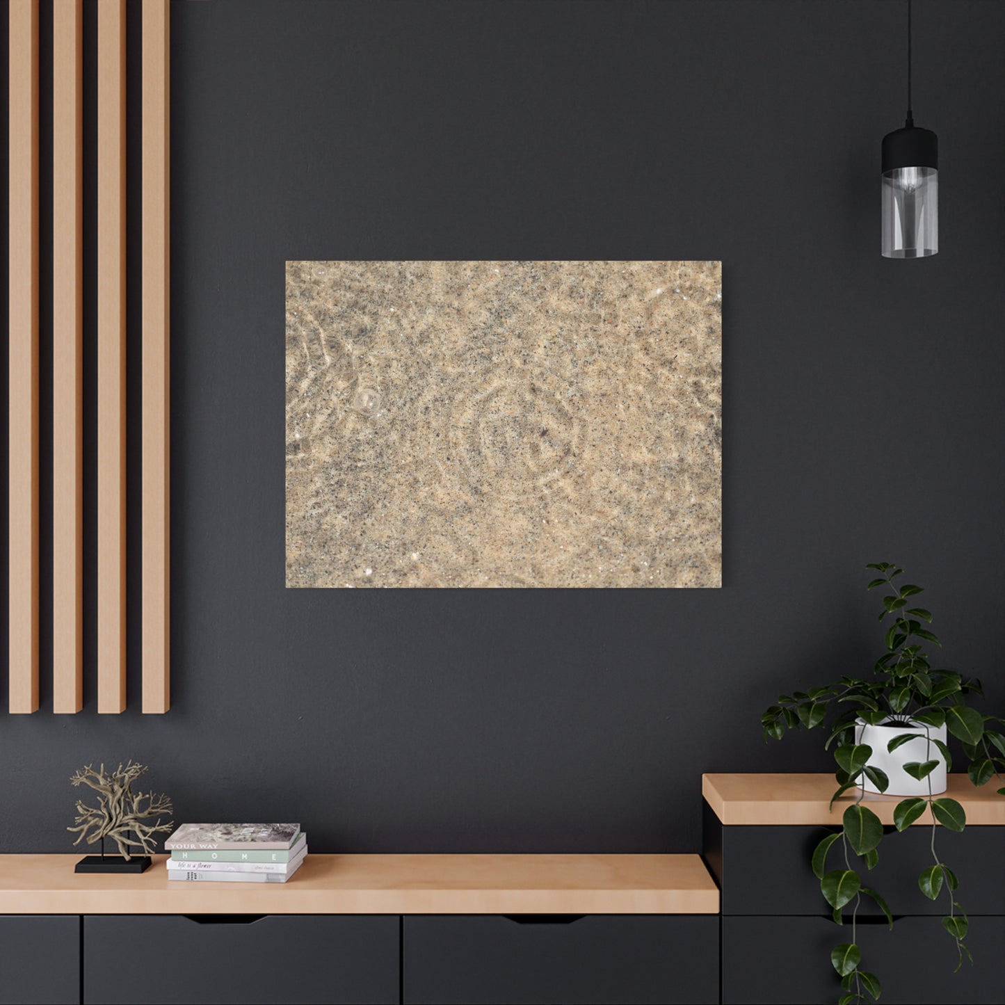Desert Memory - Unique Frameless Canvas Wall Art