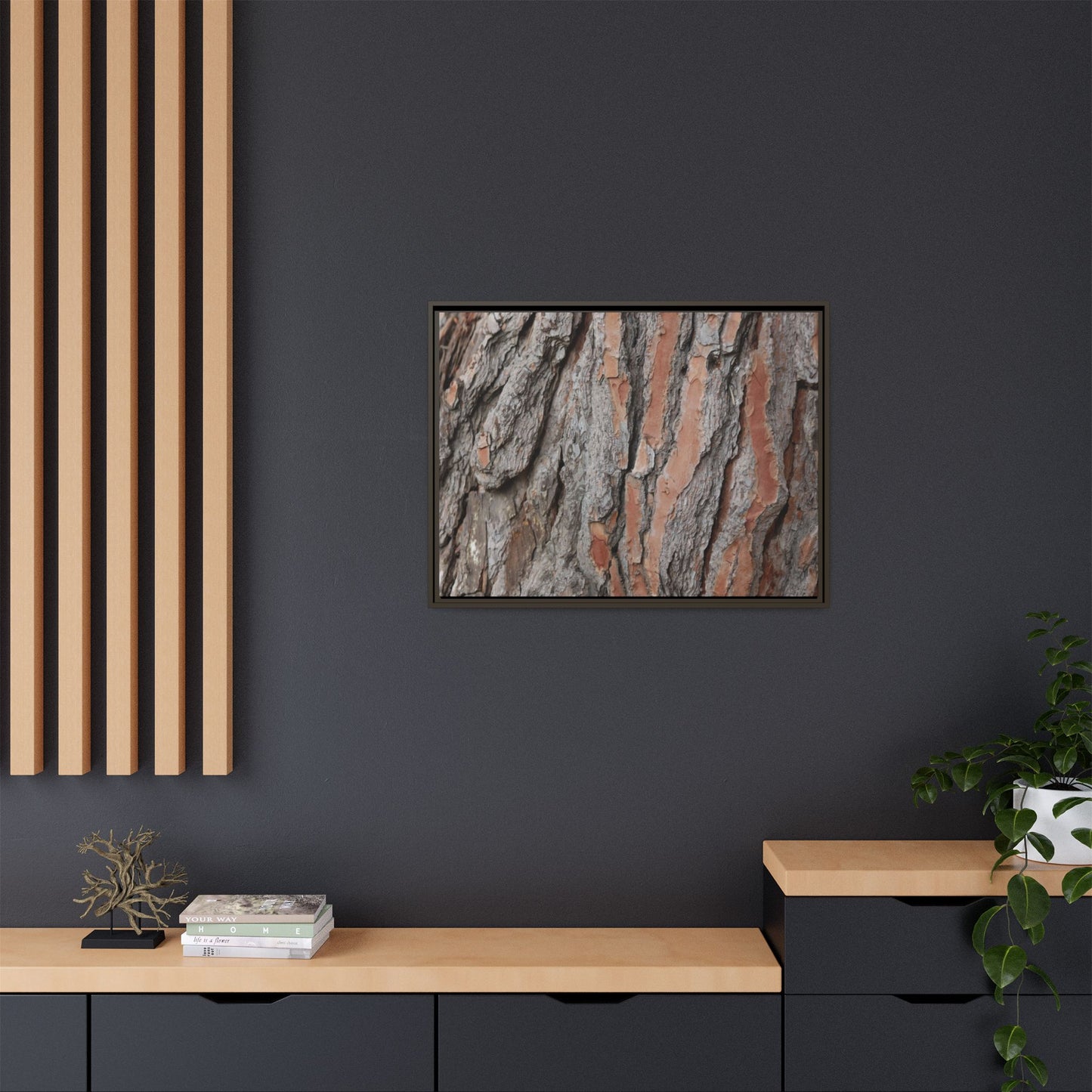 Woodland Layers - Unique Stretched Canvas Wall Art