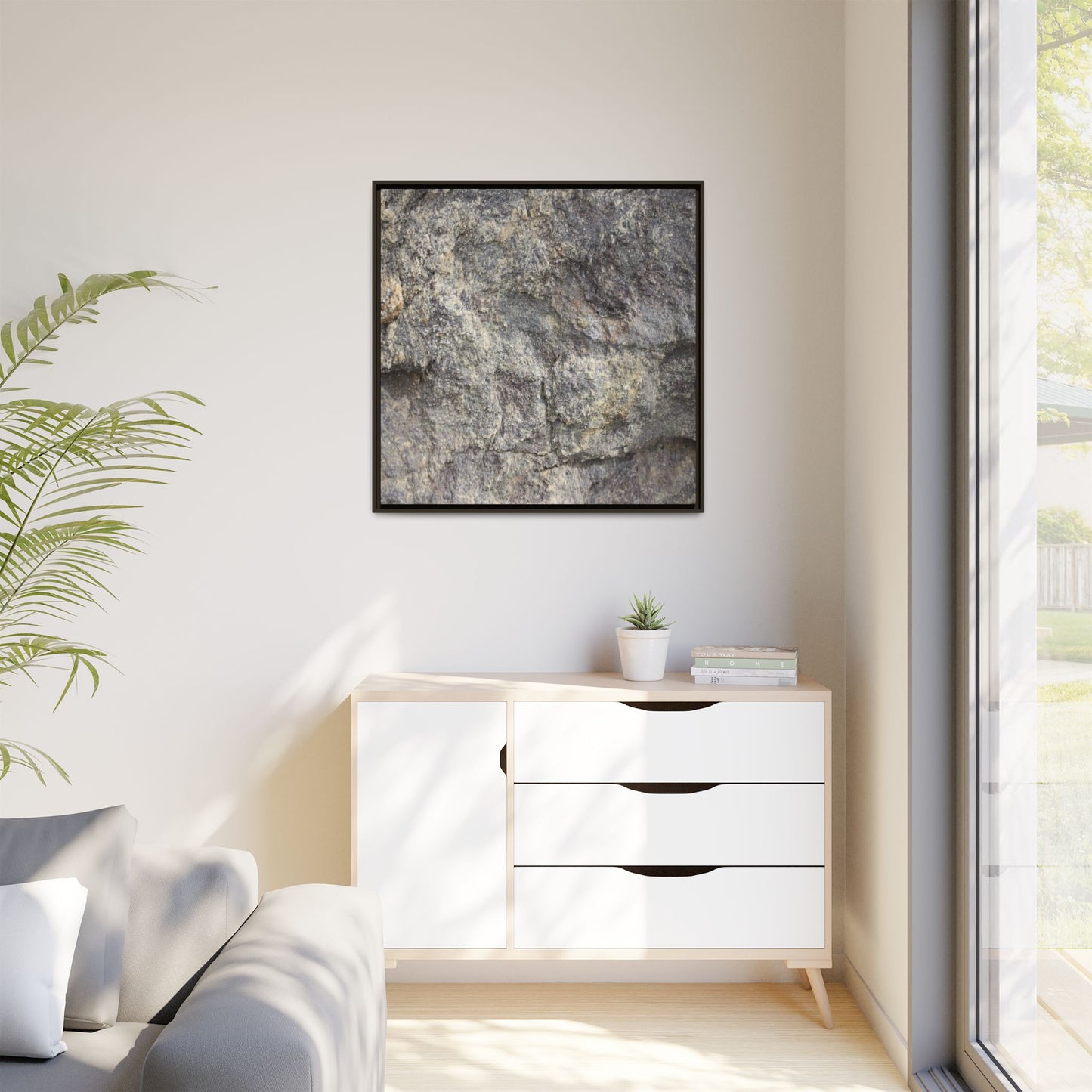 Earthen Textures - Unique Stretched Canvas Wall Art