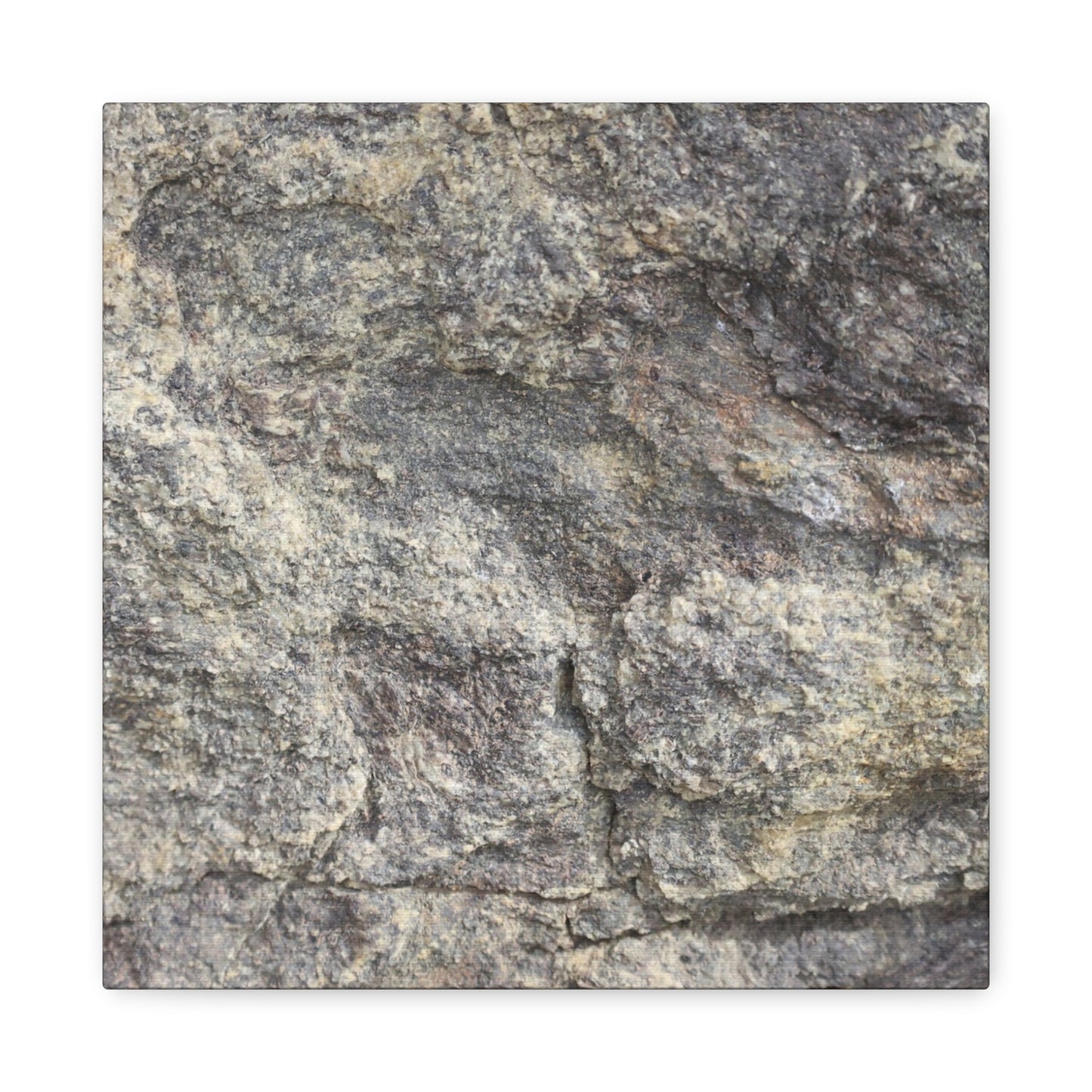 Granite Memory - Unique Frameless Canvas Wall Art