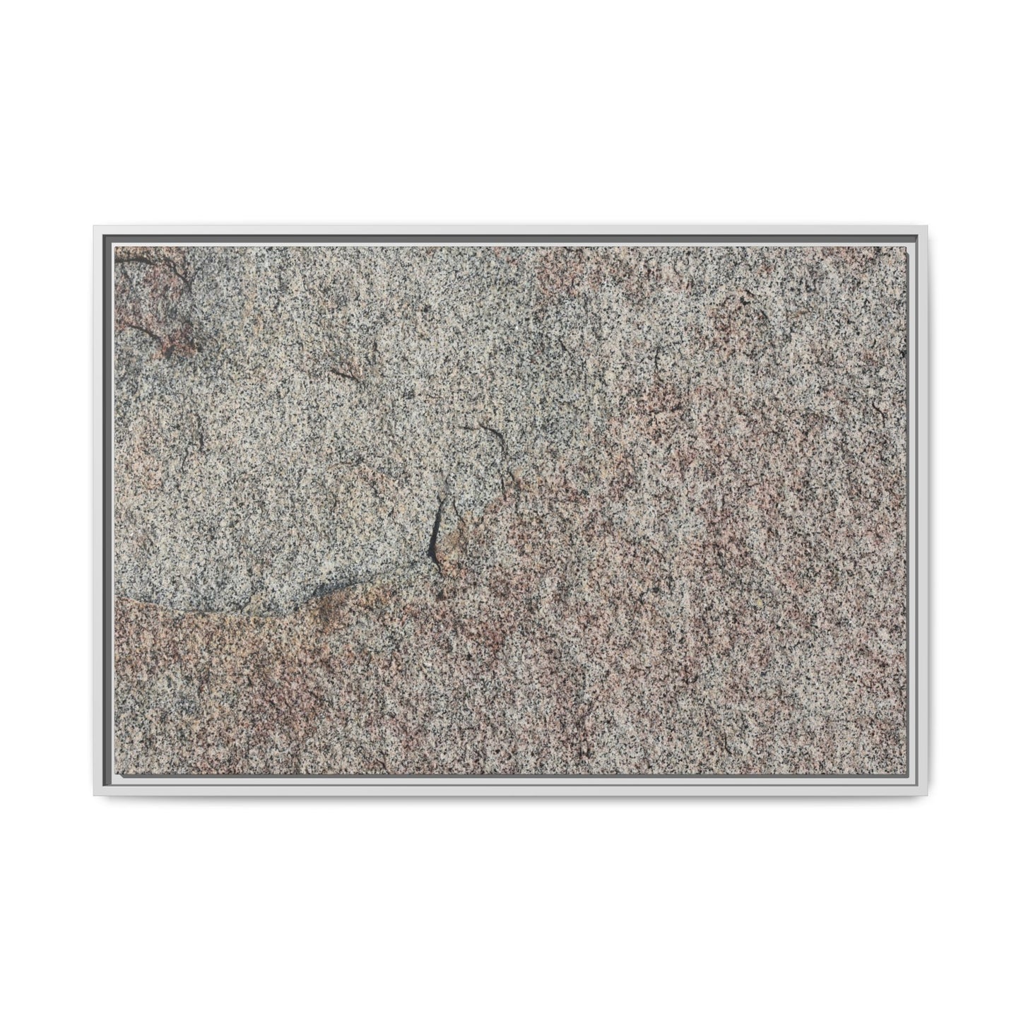 Fissured Stone - Unique Stretched Canvas Wall Art