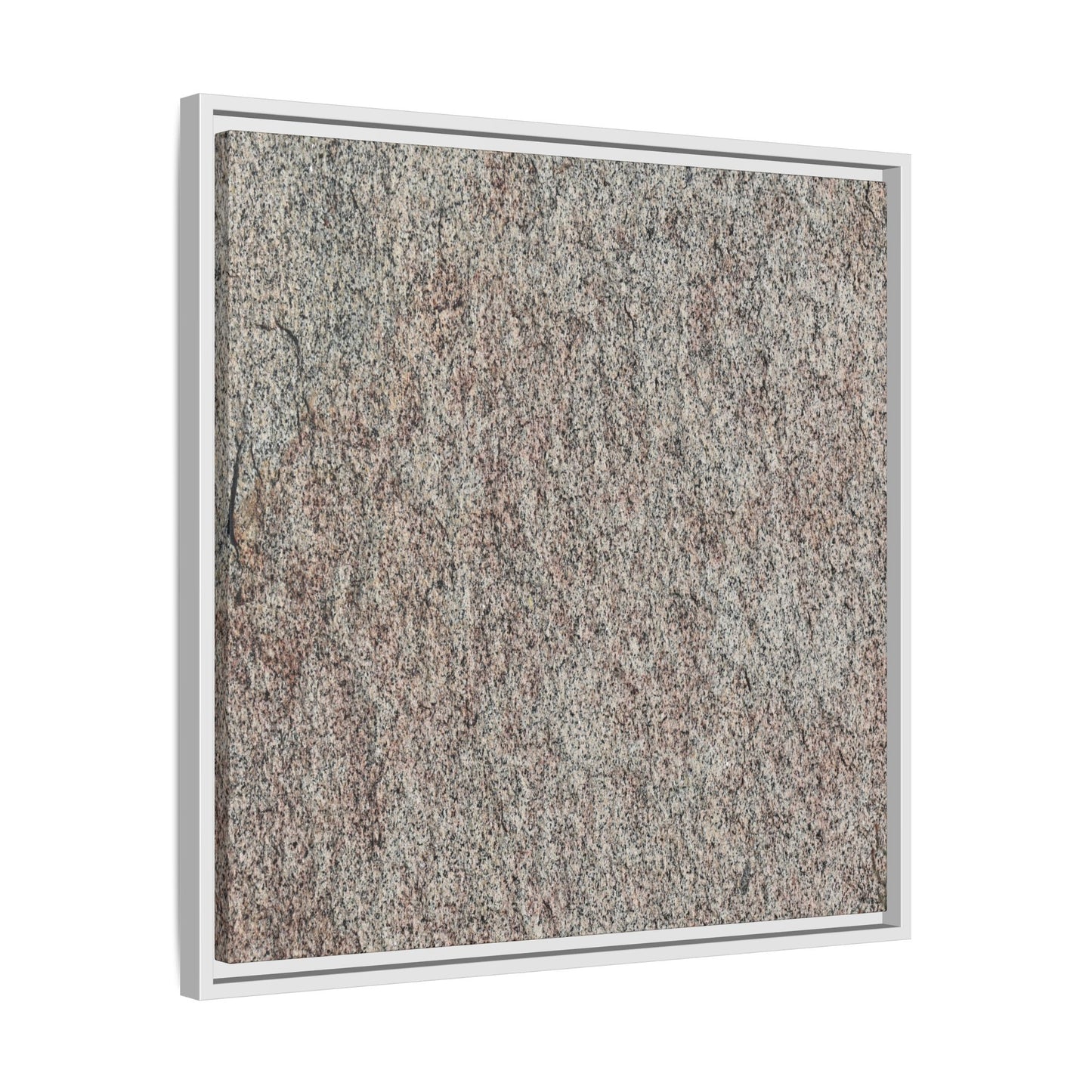 Granular Whispers - Unique Stretched Canvas Wall Art