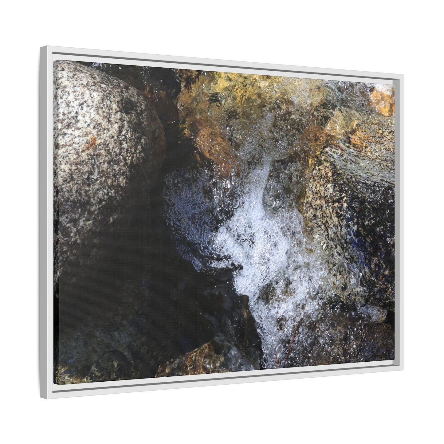 Nature's Turbulence - Unique Stretched Canvas Wall Art