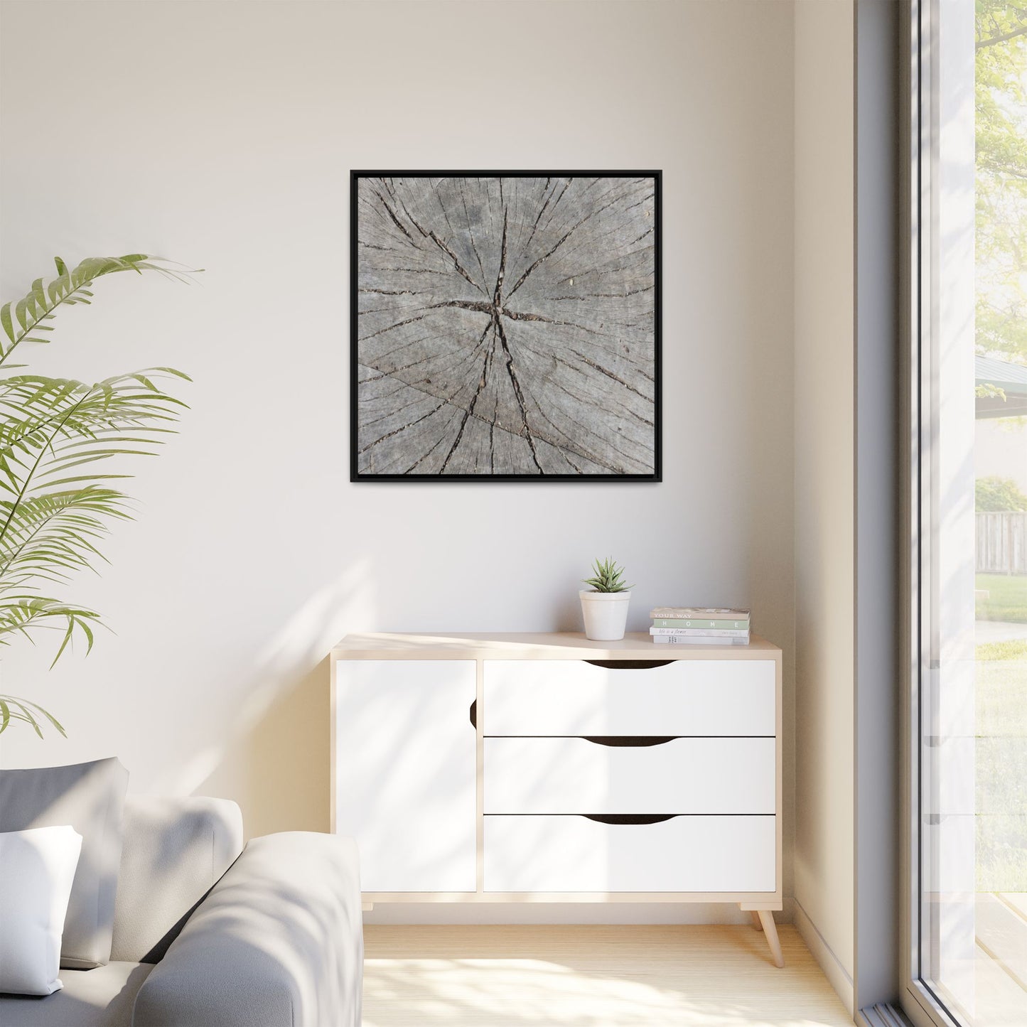 Fractured Memories - Unique Stretched Canvas Wall Art