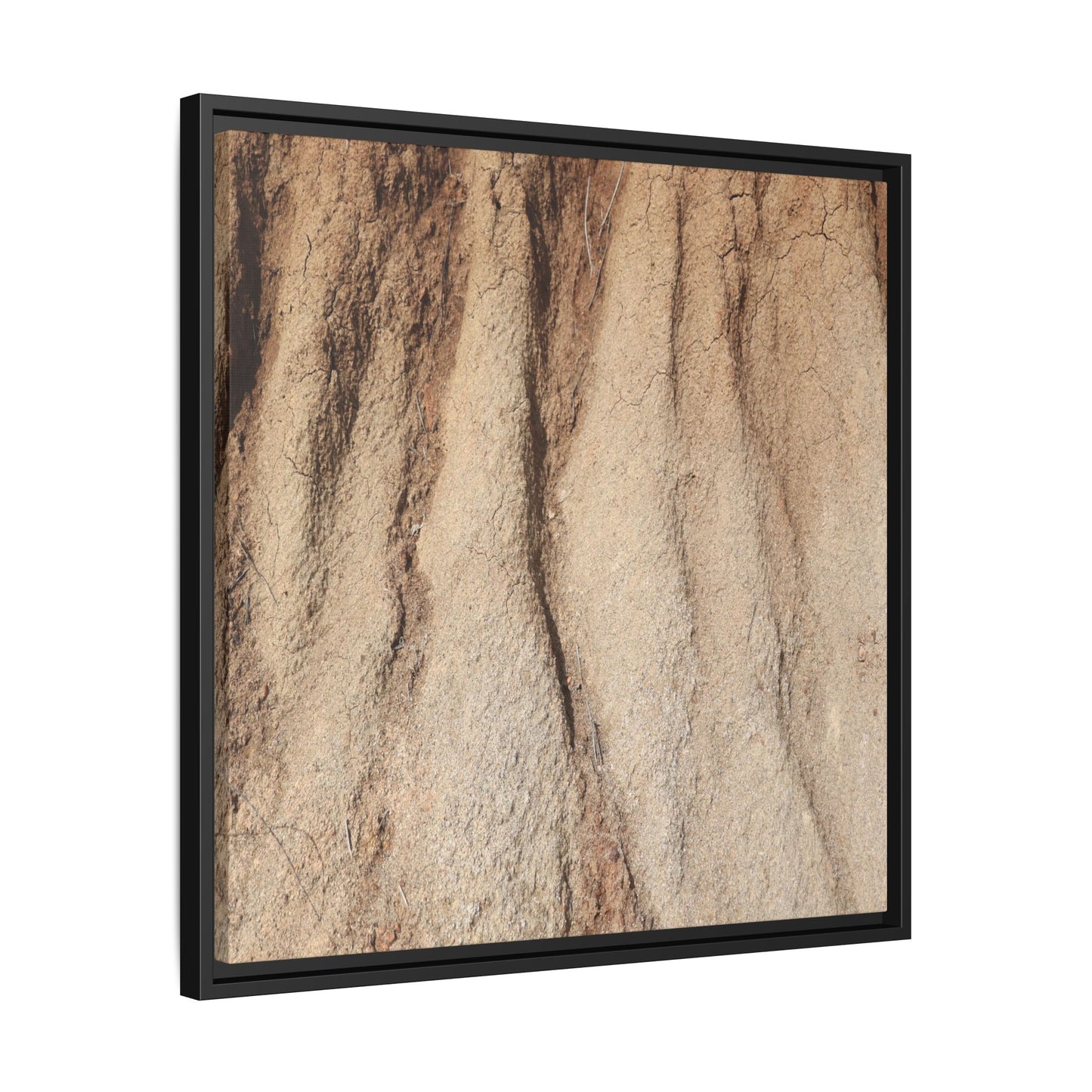 Eroded Canyon Walls - Unique Stretched Canvas Wall Art