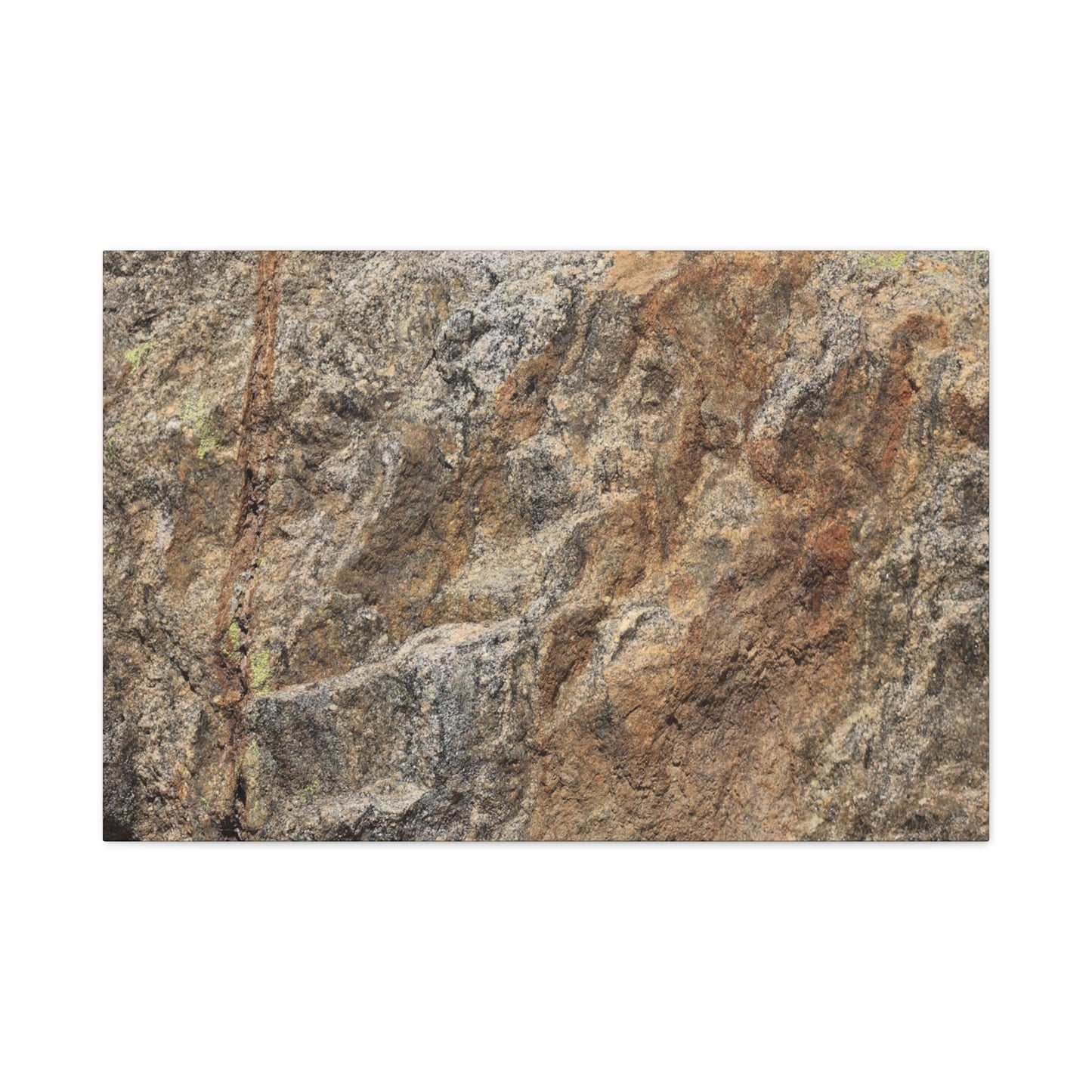 Erosion's Palette - Unique Frameless Canvas Wall Art