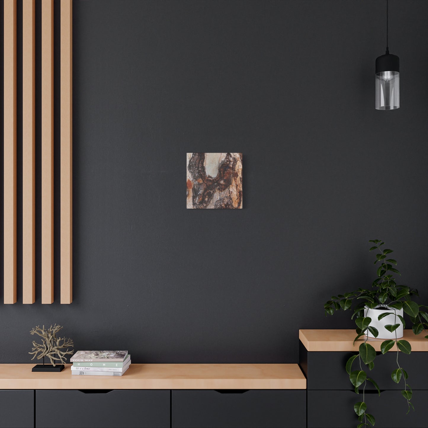 Arboreal Echoes - Unique Frameless Canvas Wall Art