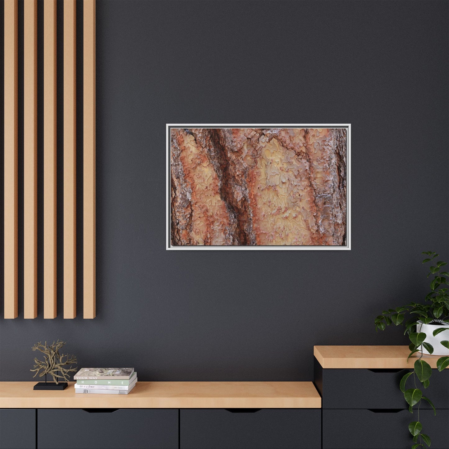 Rustic Rhythms - Unique Stretched Canvas Wall Art