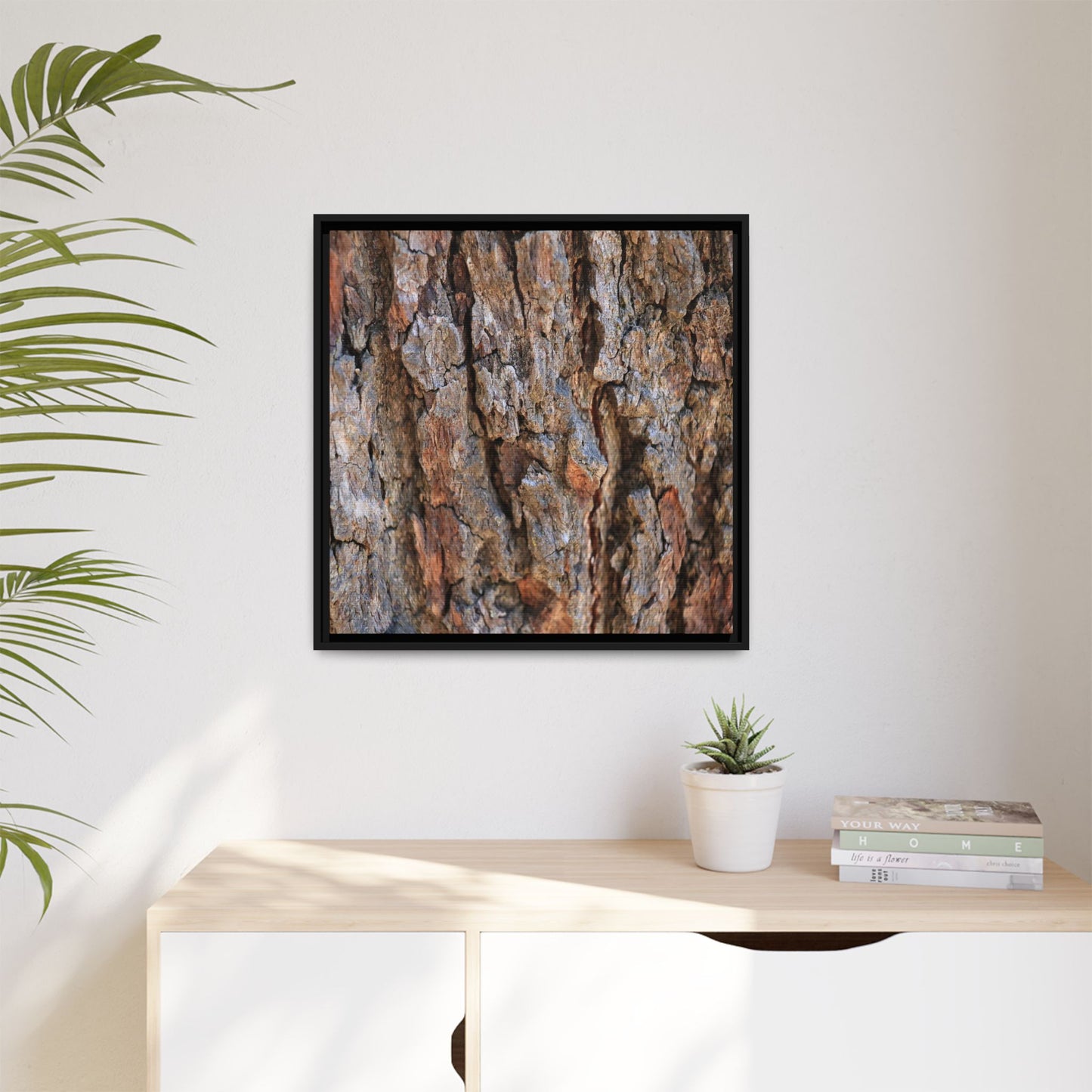 Craggy Textures - Unique Stretched Canvas Wall Art