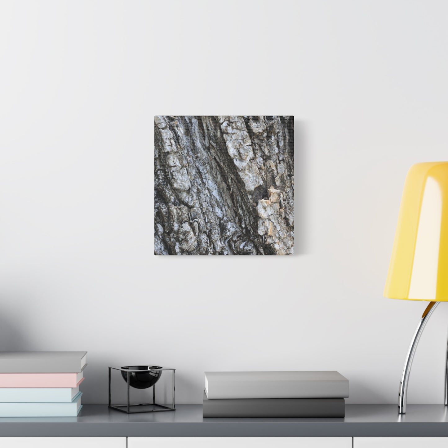 Nature's Rough Embrace - Unique Frameless Canvas Wall Art