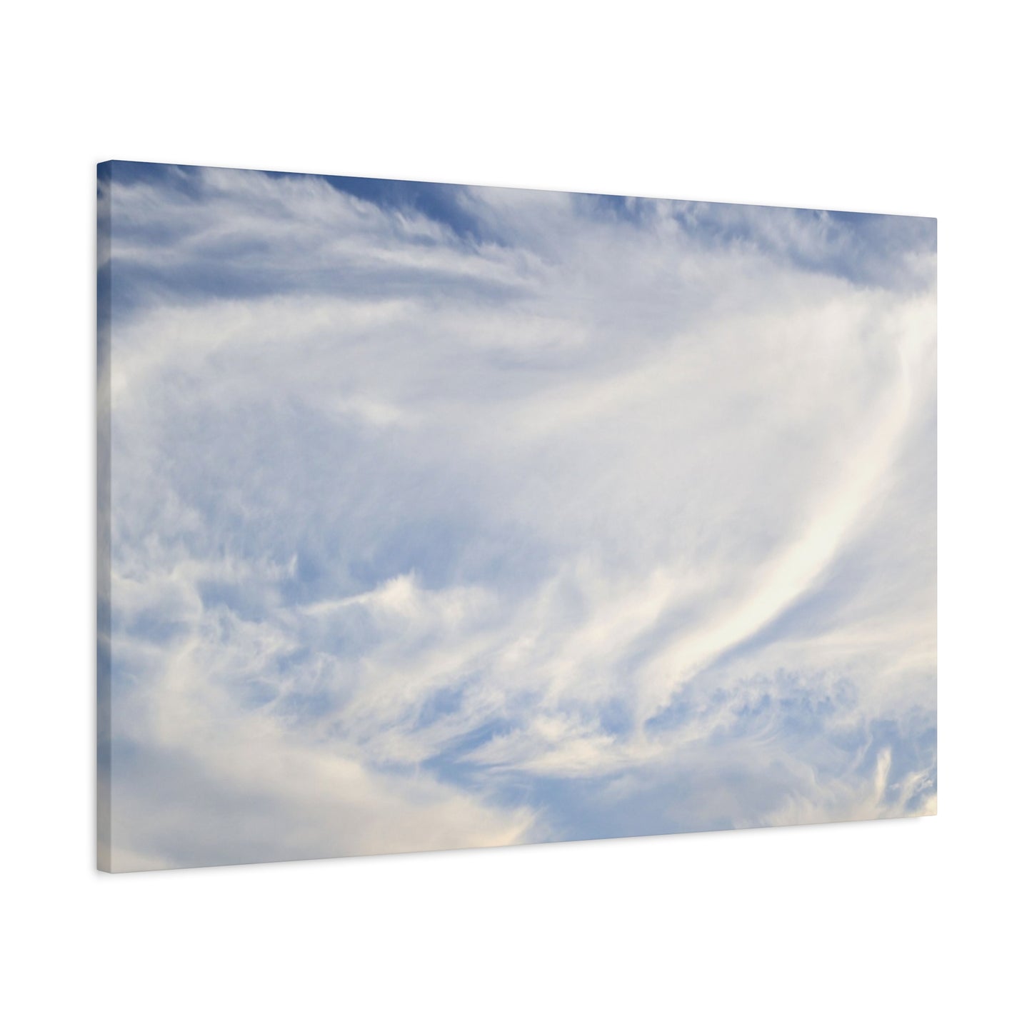 Whispers of Celestial Breath - Unique Frameless Canvas Wall Art