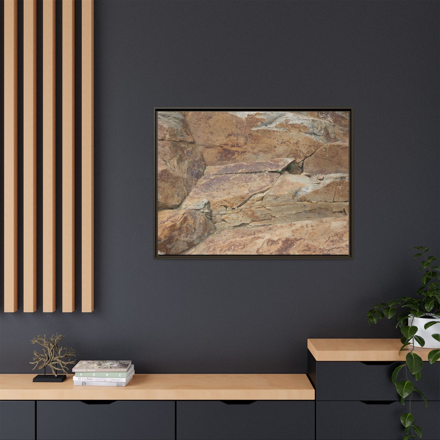 Ancient Foundations - Unique Stretched Canvas Wall Art