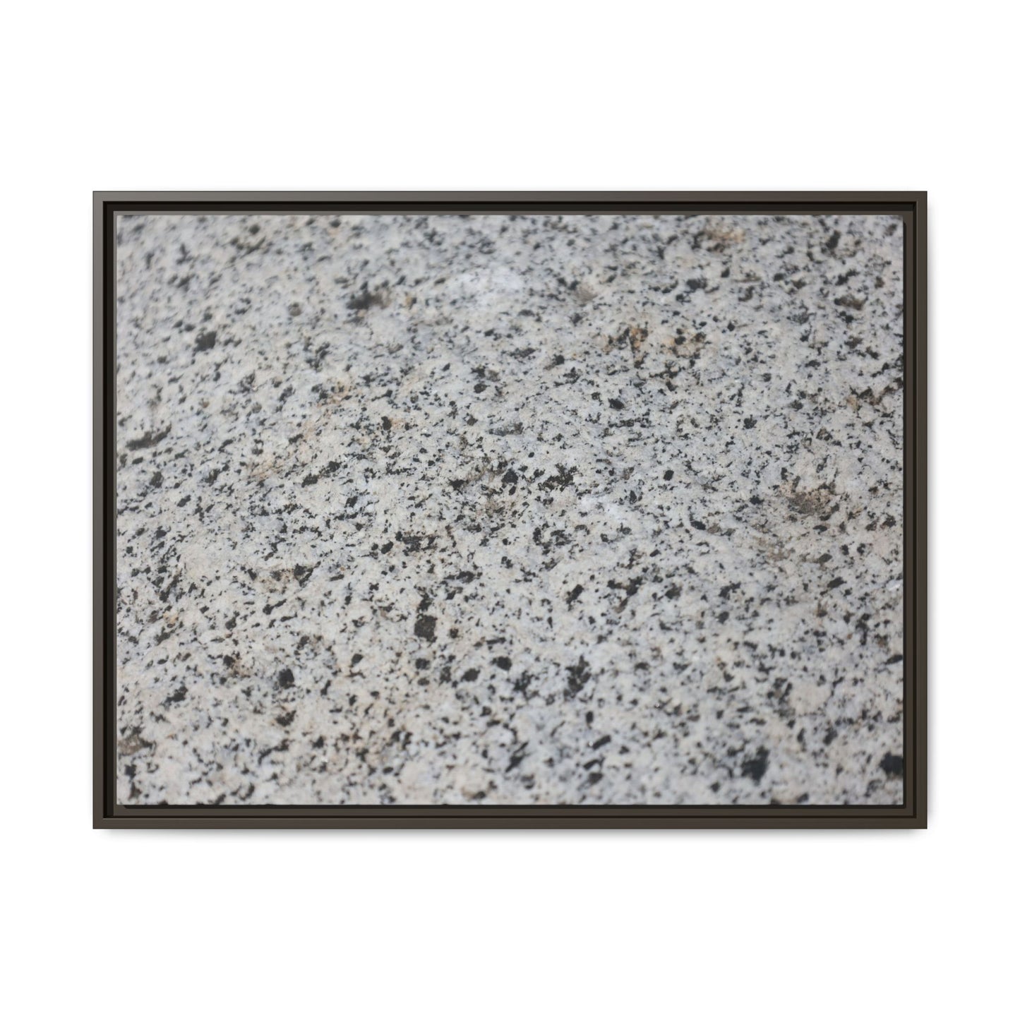 Monochrome Mosaic - Unique Stretched Canvas Wall Art