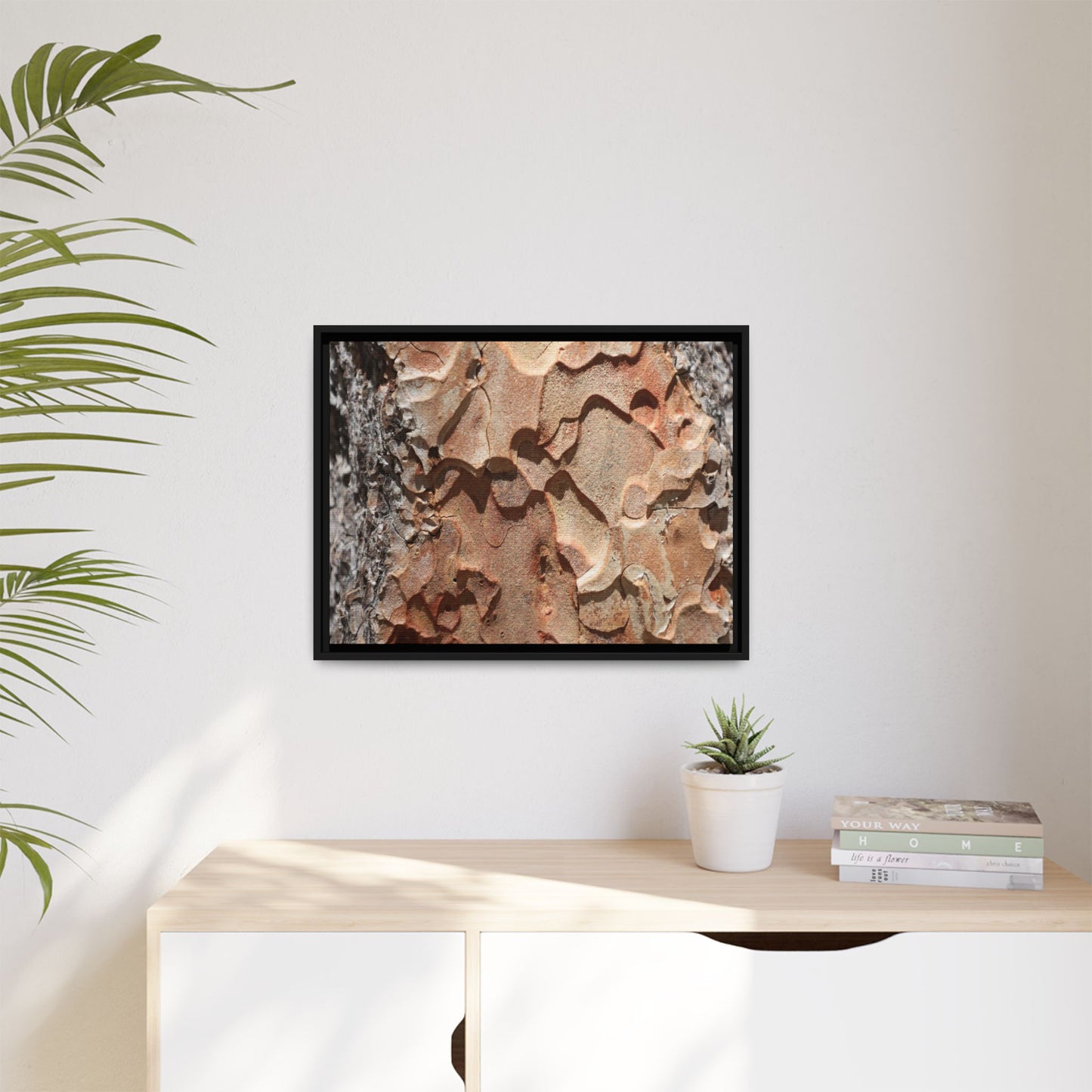 Rust and Stone - Unique Stretched Canvas Wall Art