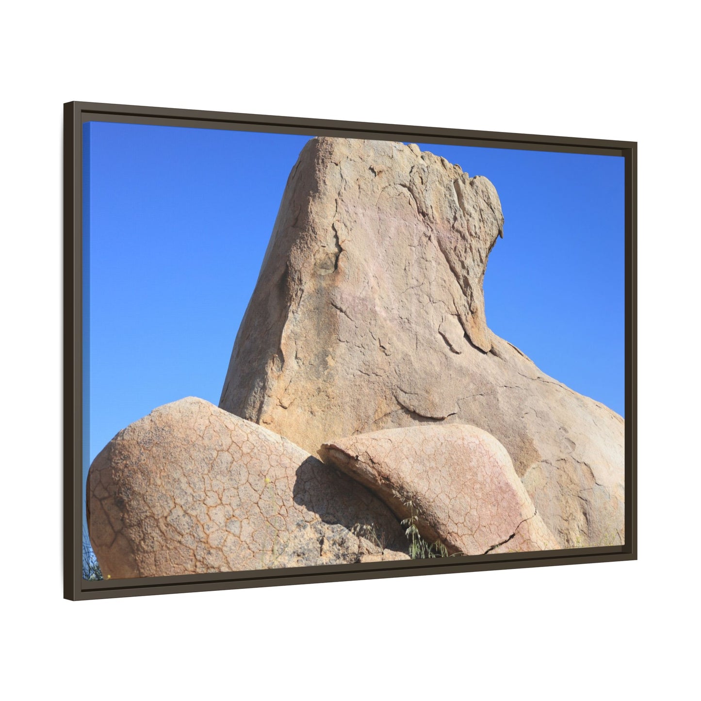 Rocky Sentinel - Unique Stretched Canvas Wall Art