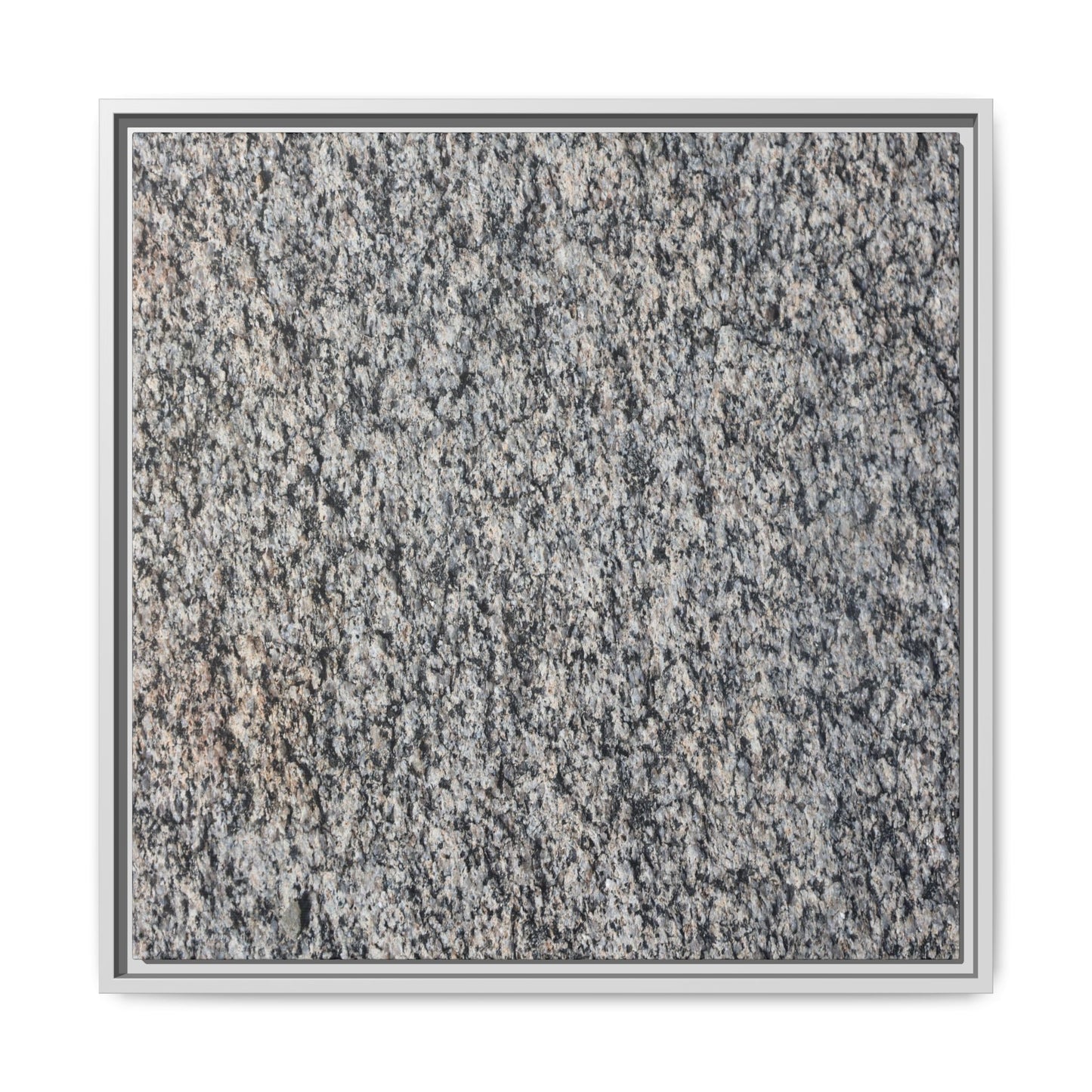 Crystalline Fusion - Unique Stretched Canvas Wall Art