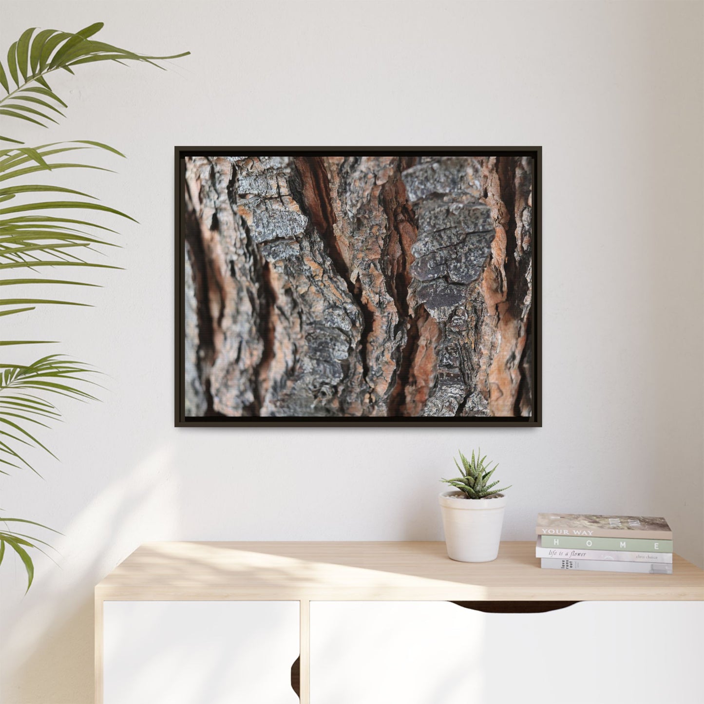 Fractured Nature - Unique Stretched Canvas Wall Art