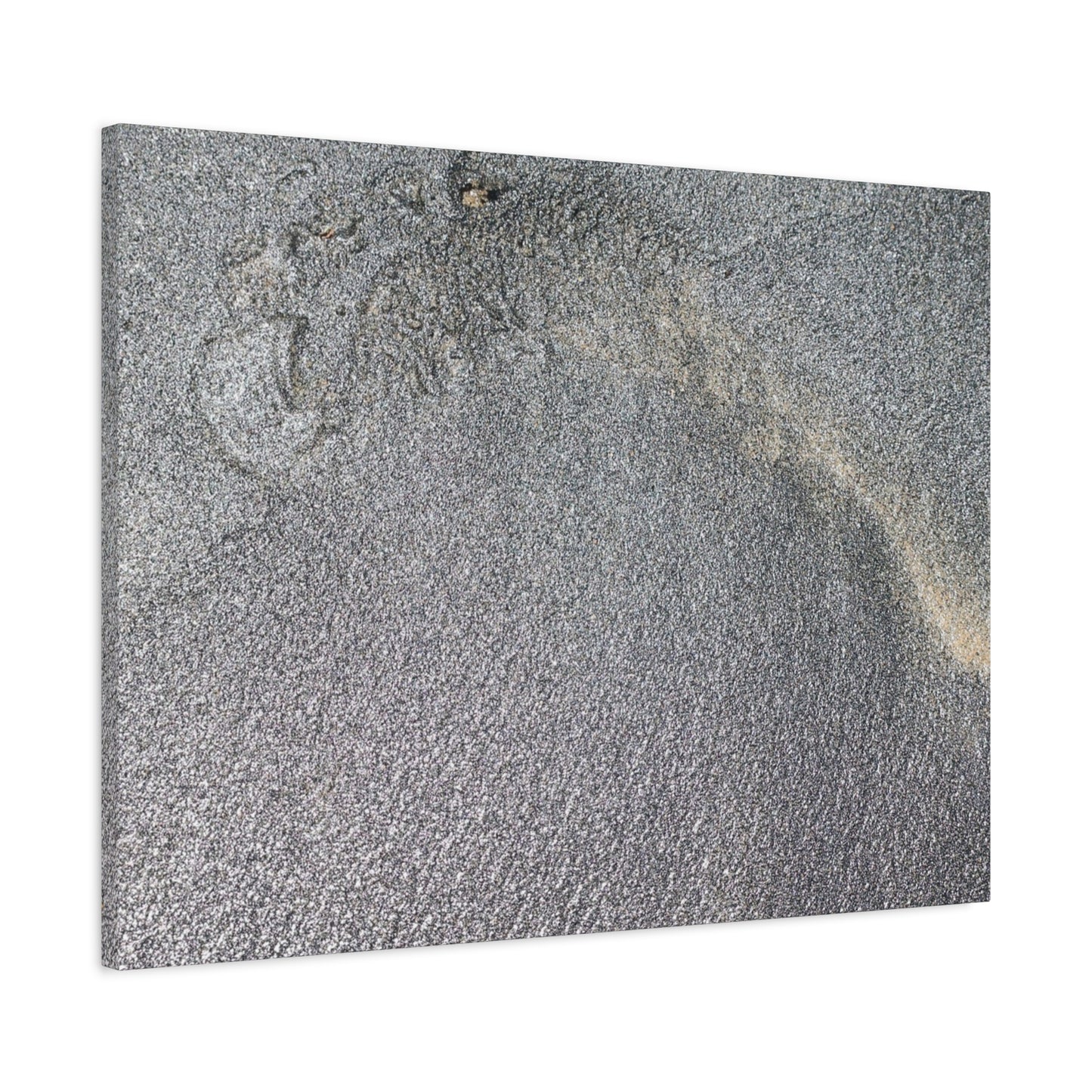Ephemeral Whispers of Granite - Unique Frameless Canvas Wall Art