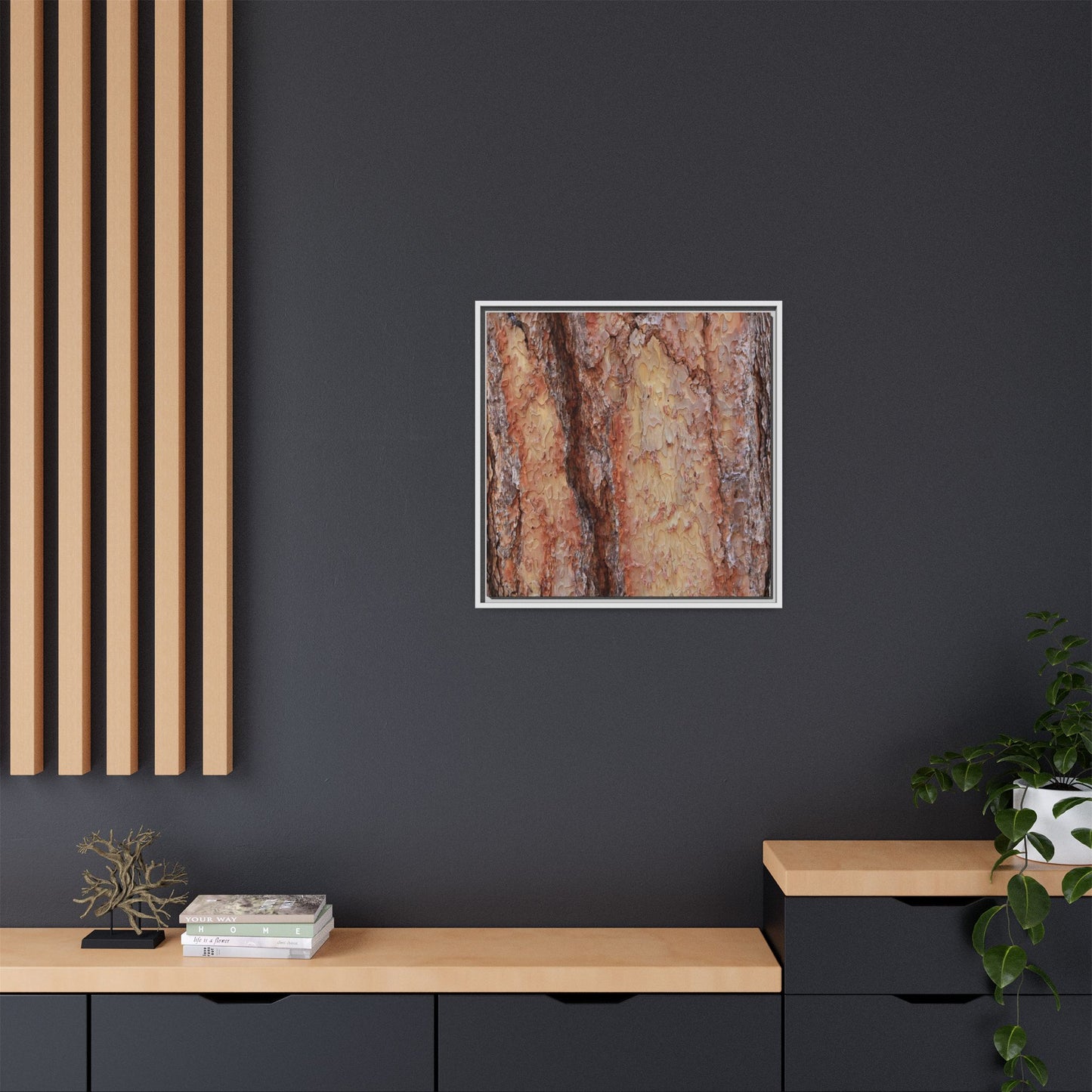 Rustic Rhythms - Unique Stretched Canvas Wall Art