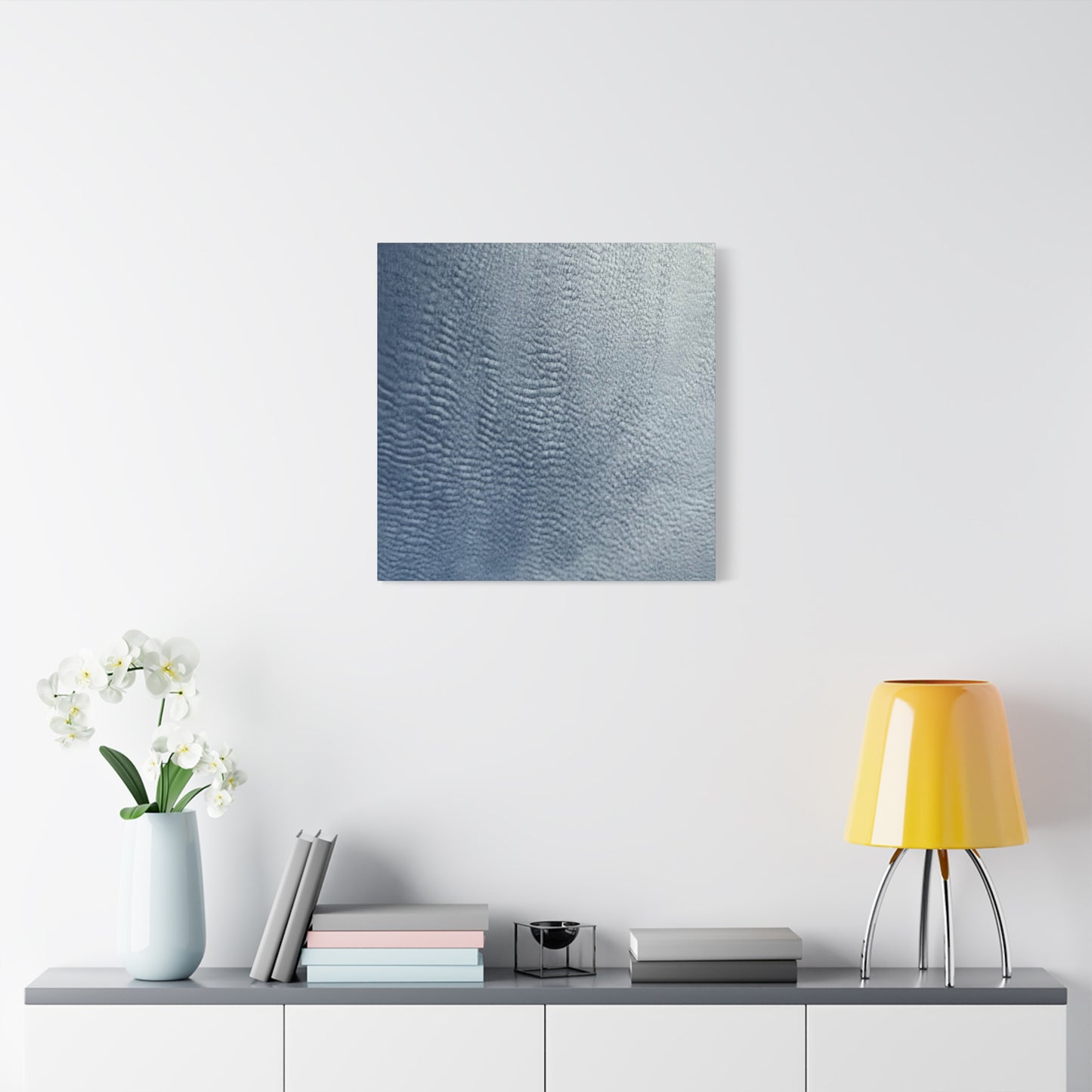 Whispers of Frost - Unique Frameless Canvas Wall Art