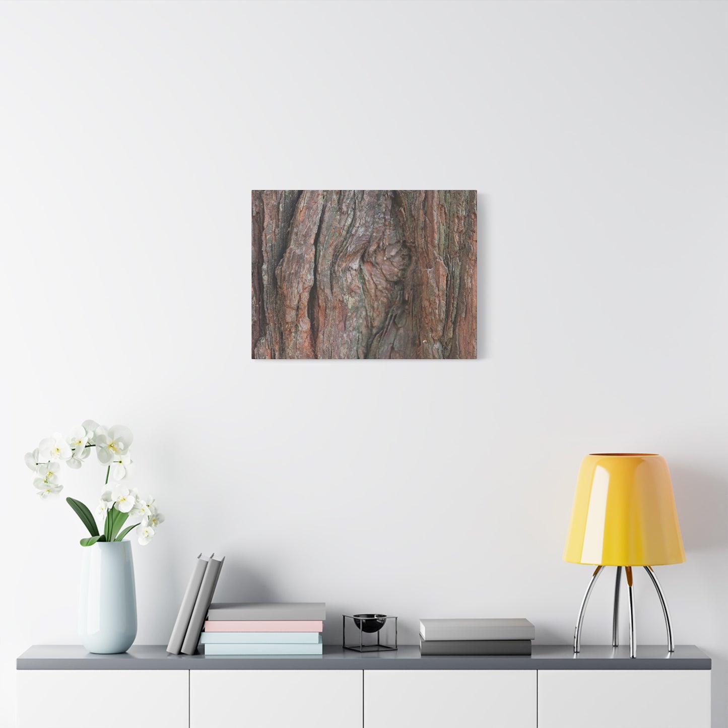Rustic Embrace - Unique Frameless Canvas Wall Art