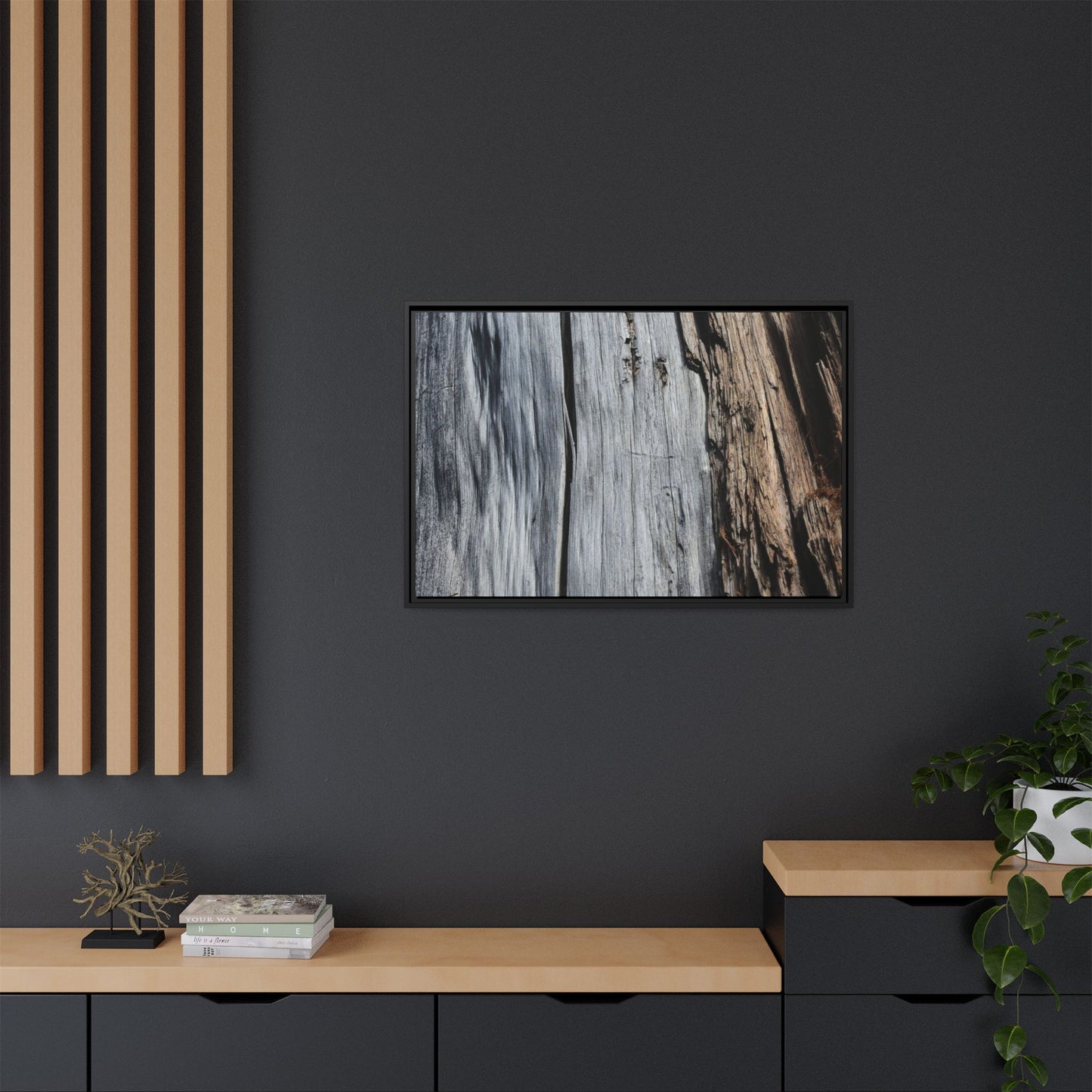 Wood's Lament - Unique Stretched Canvas Wall Art