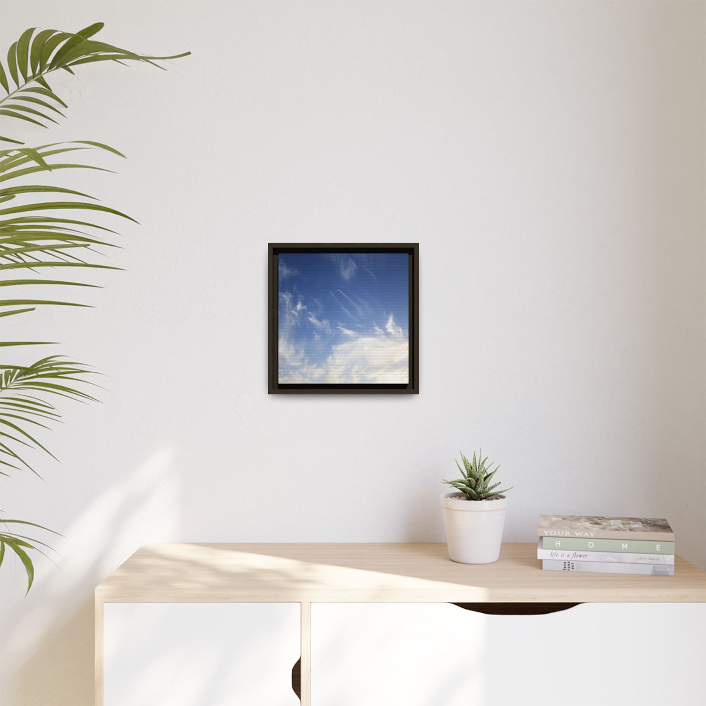Whispers of Sky - Unique Stretched Canvas Wall Art