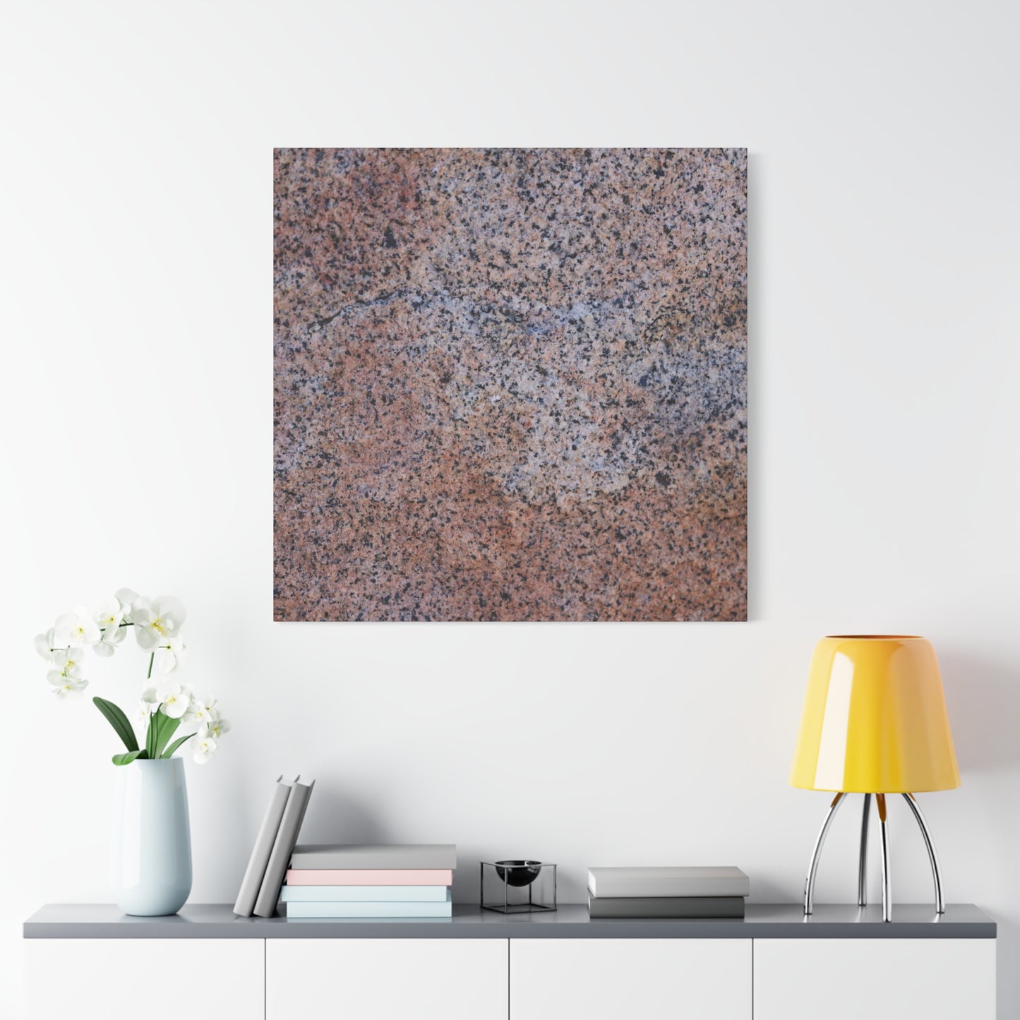 Granular Symphony - Unique Frameless Canvas Wall Art