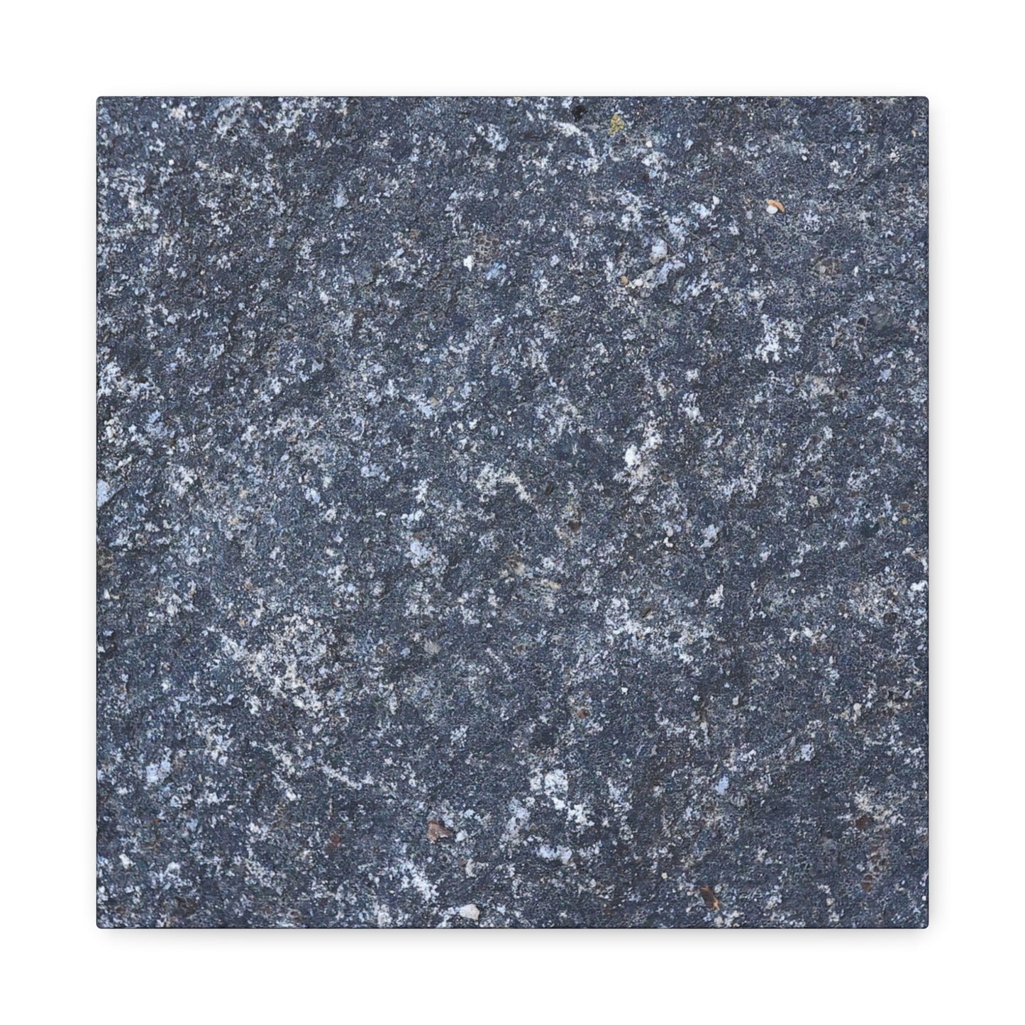 Frozen Whispers of Stone - Unique Frameless Canvas Wall Art