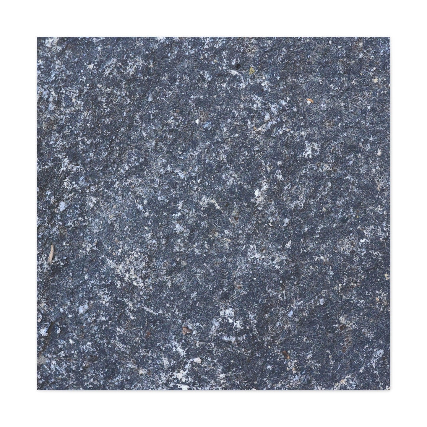 Frozen Whispers of Stone - Unique Frameless Canvas Wall Art