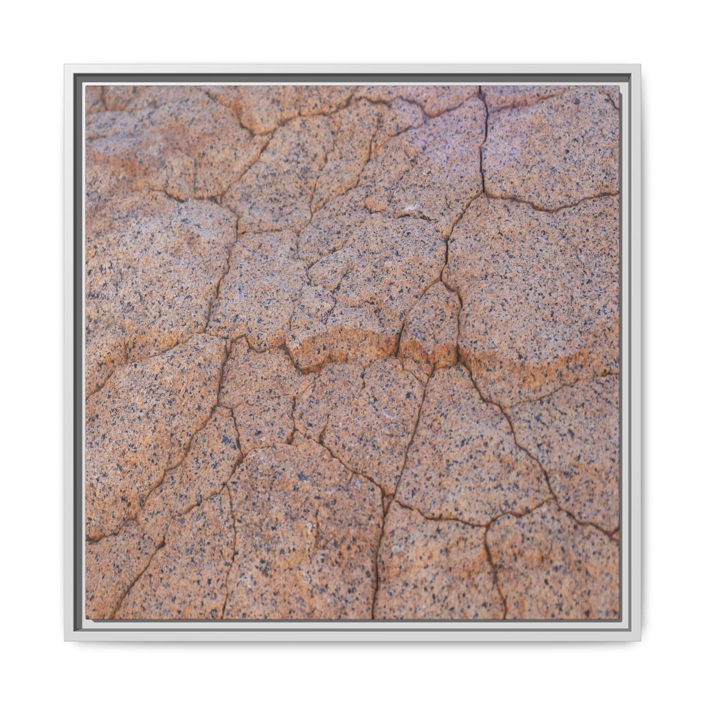 Fragmented Earth - Unique Stretched Canvas Wall Art