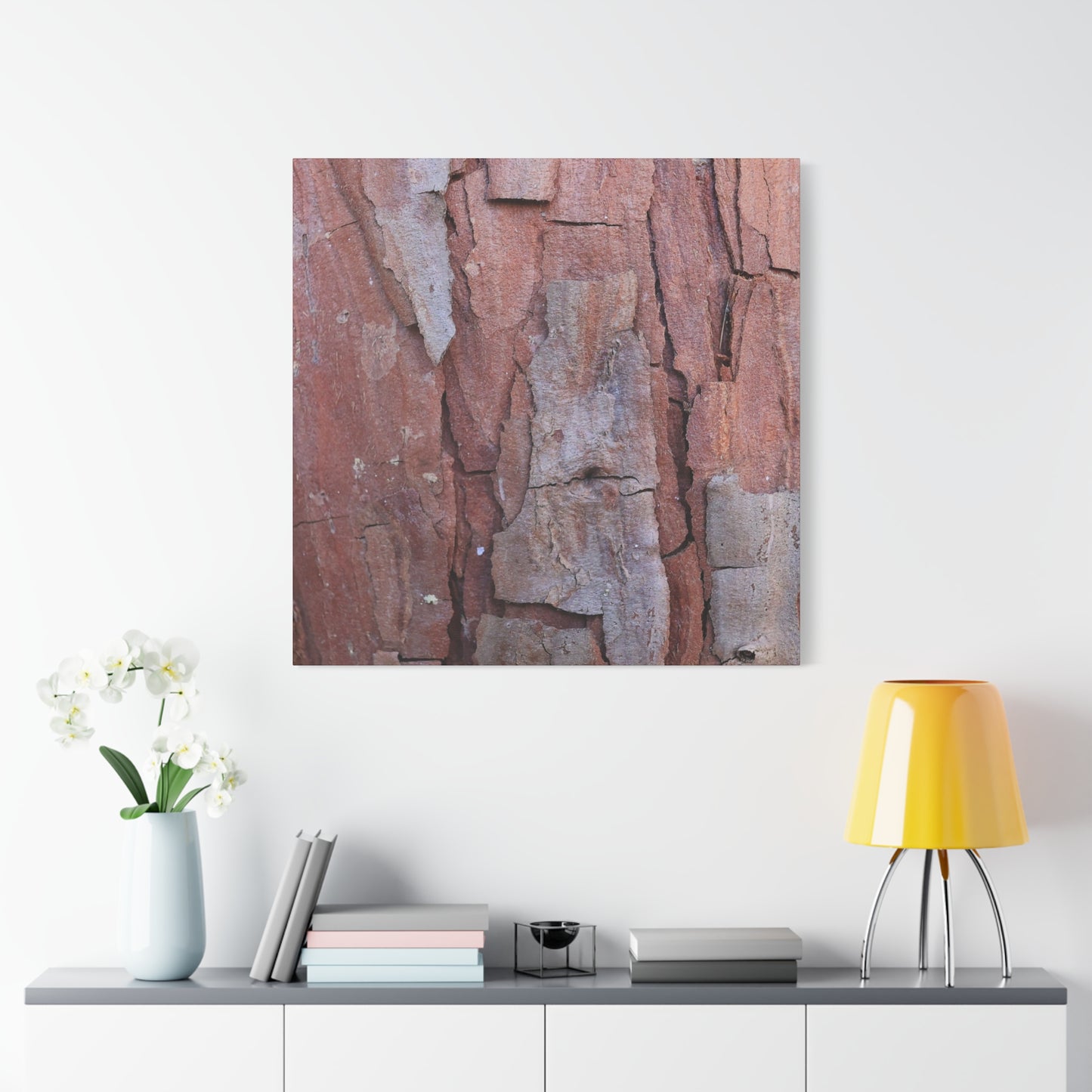 Fractal Rust - Unique Frameless Canvas Wall Art