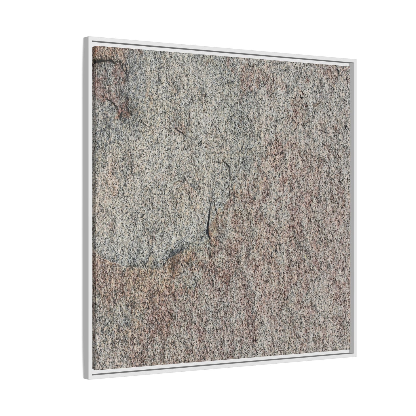 Fissured Stone - Unique Stretched Canvas Wall Art