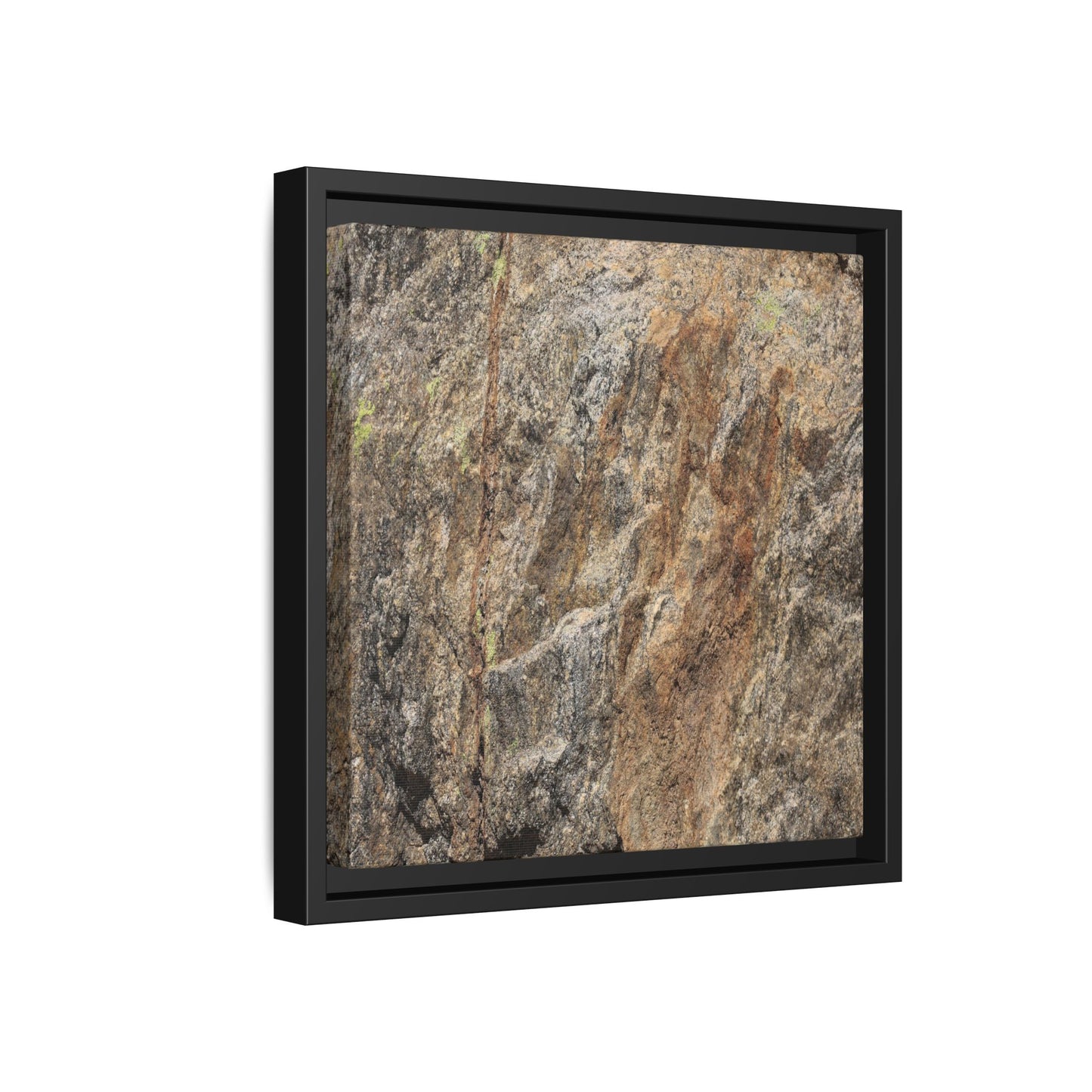 Weathered Rock Formation - Unique Stretched Canvas Wall Art