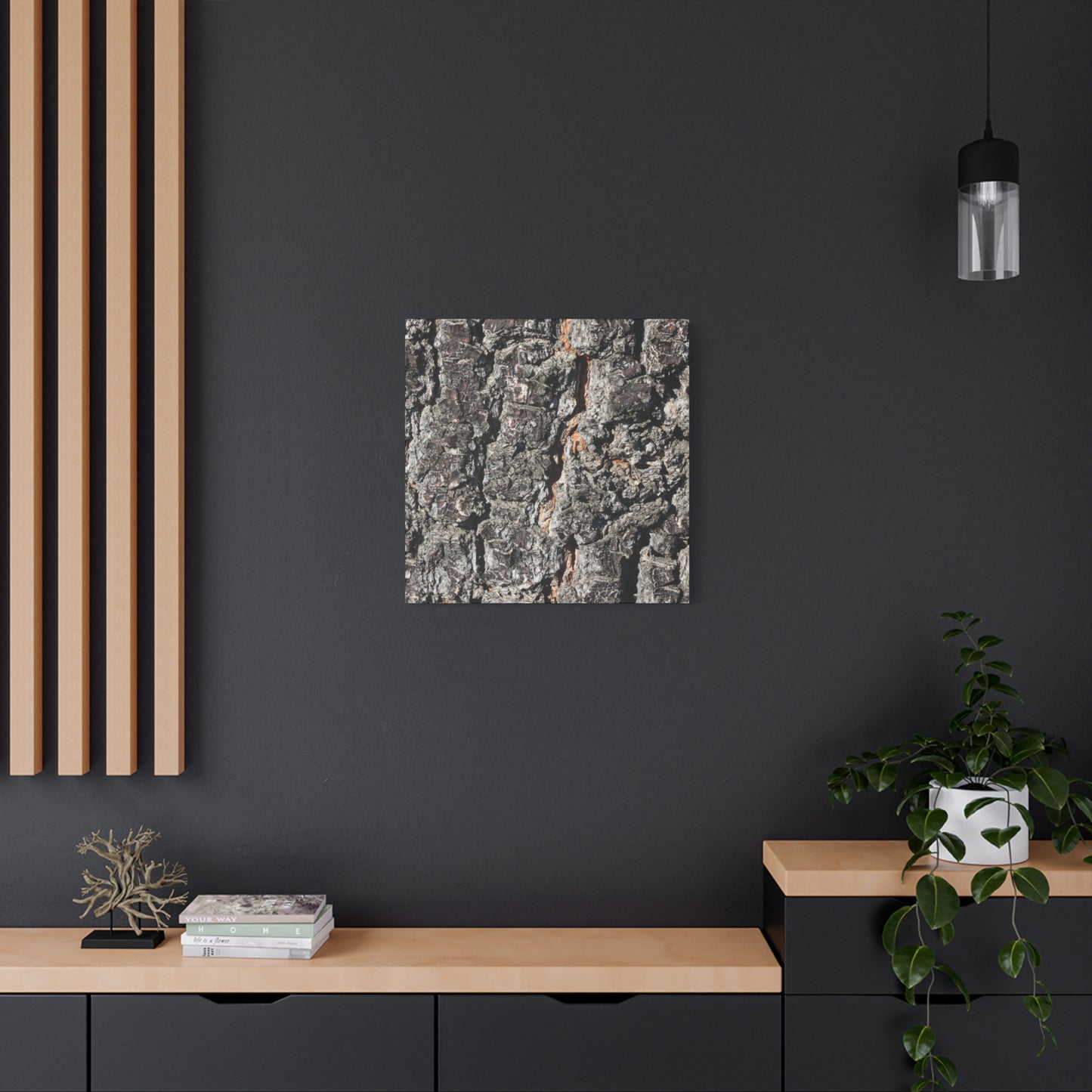 Arboreal Skin - Unique Frameless Canvas Wall Art