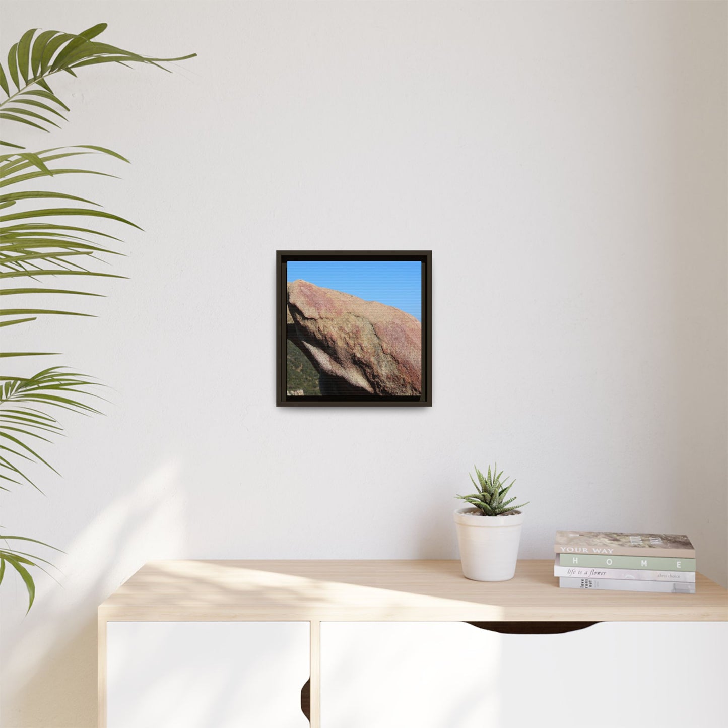 Sleeping Stone - Unique Stretched Canvas Wall Art