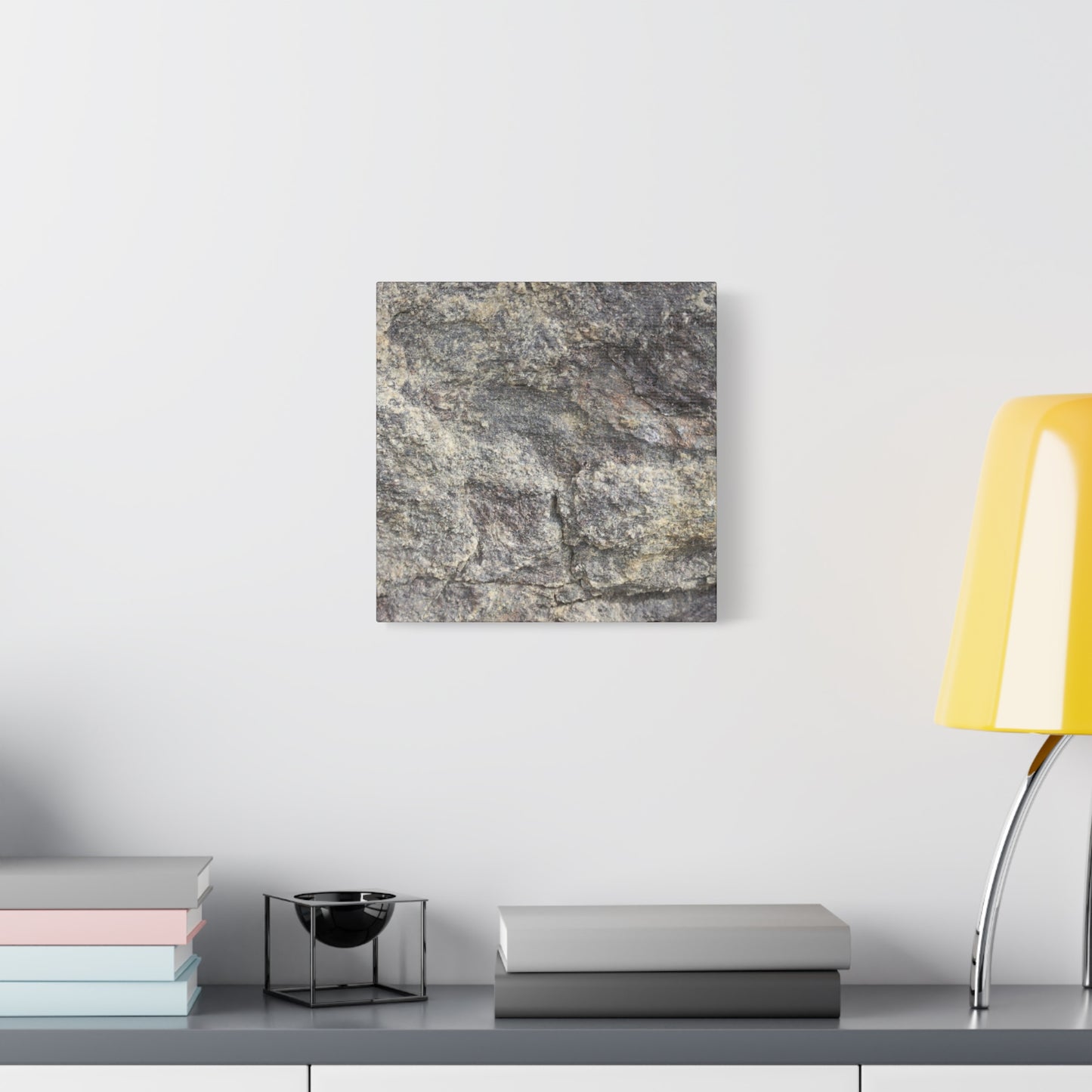 Granite Memory - Unique Frameless Canvas Wall Art