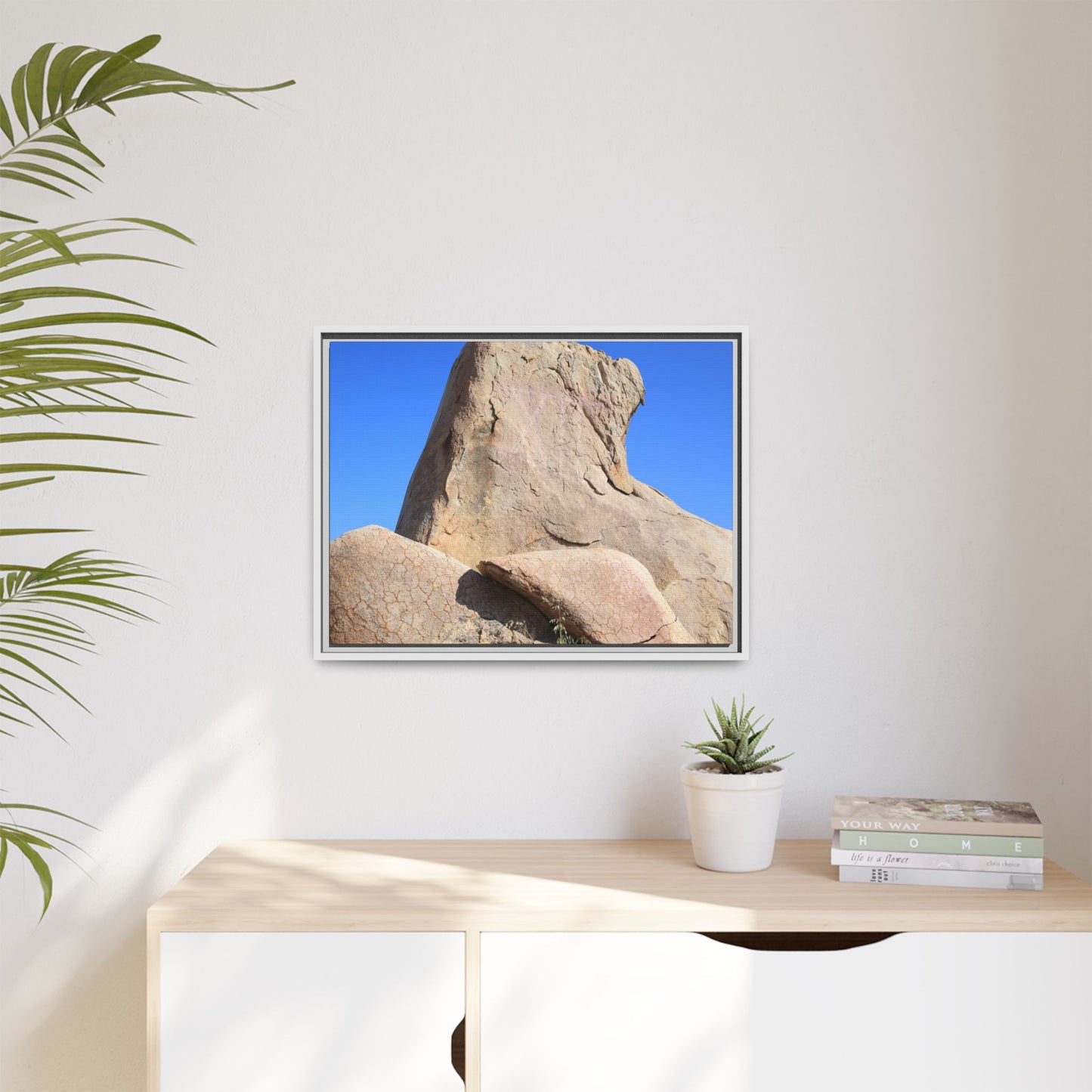 Rocky Sentinel - Unique Stretched Canvas Wall Art