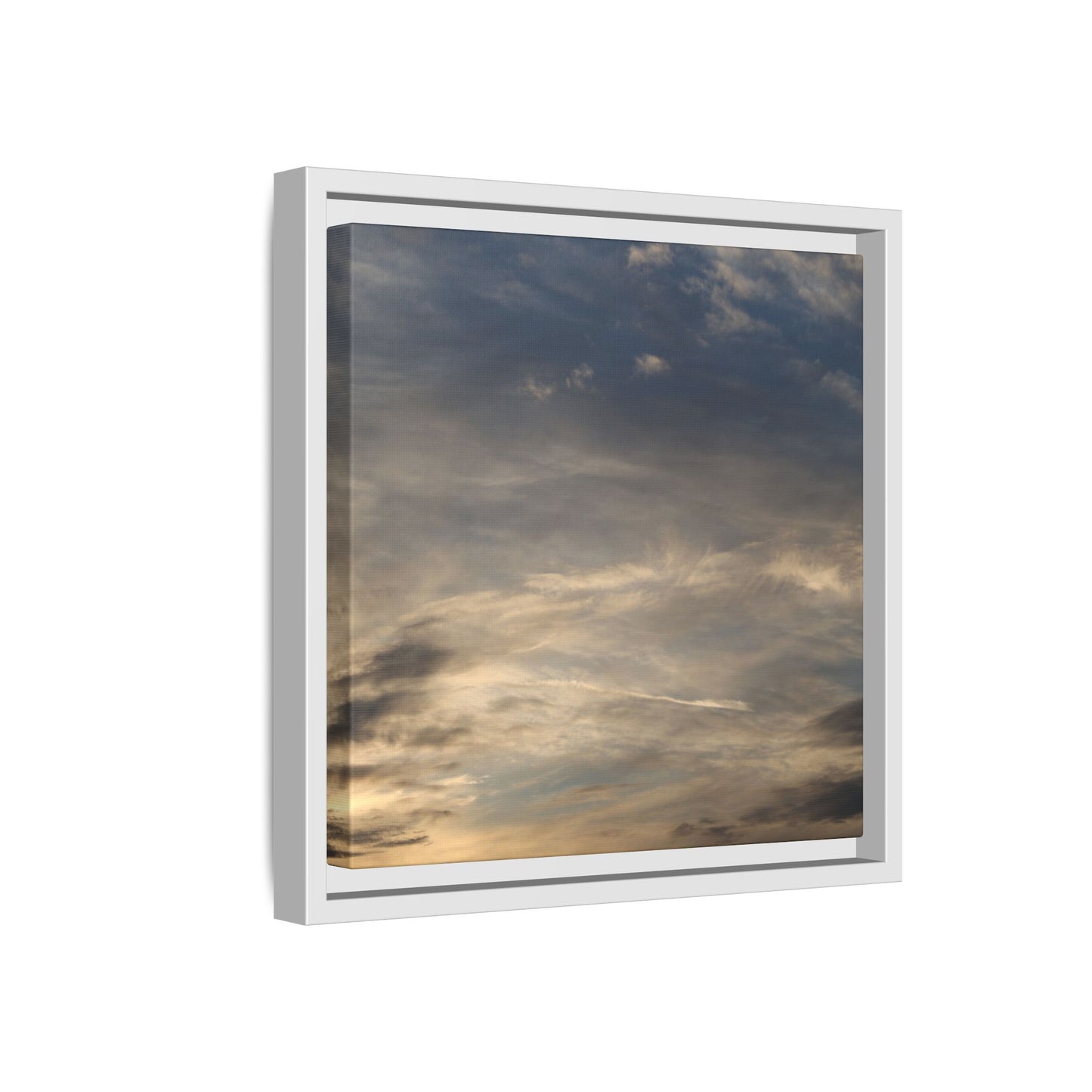 Clouded Thoughts - Unique Stretched Canvas Wall Art
